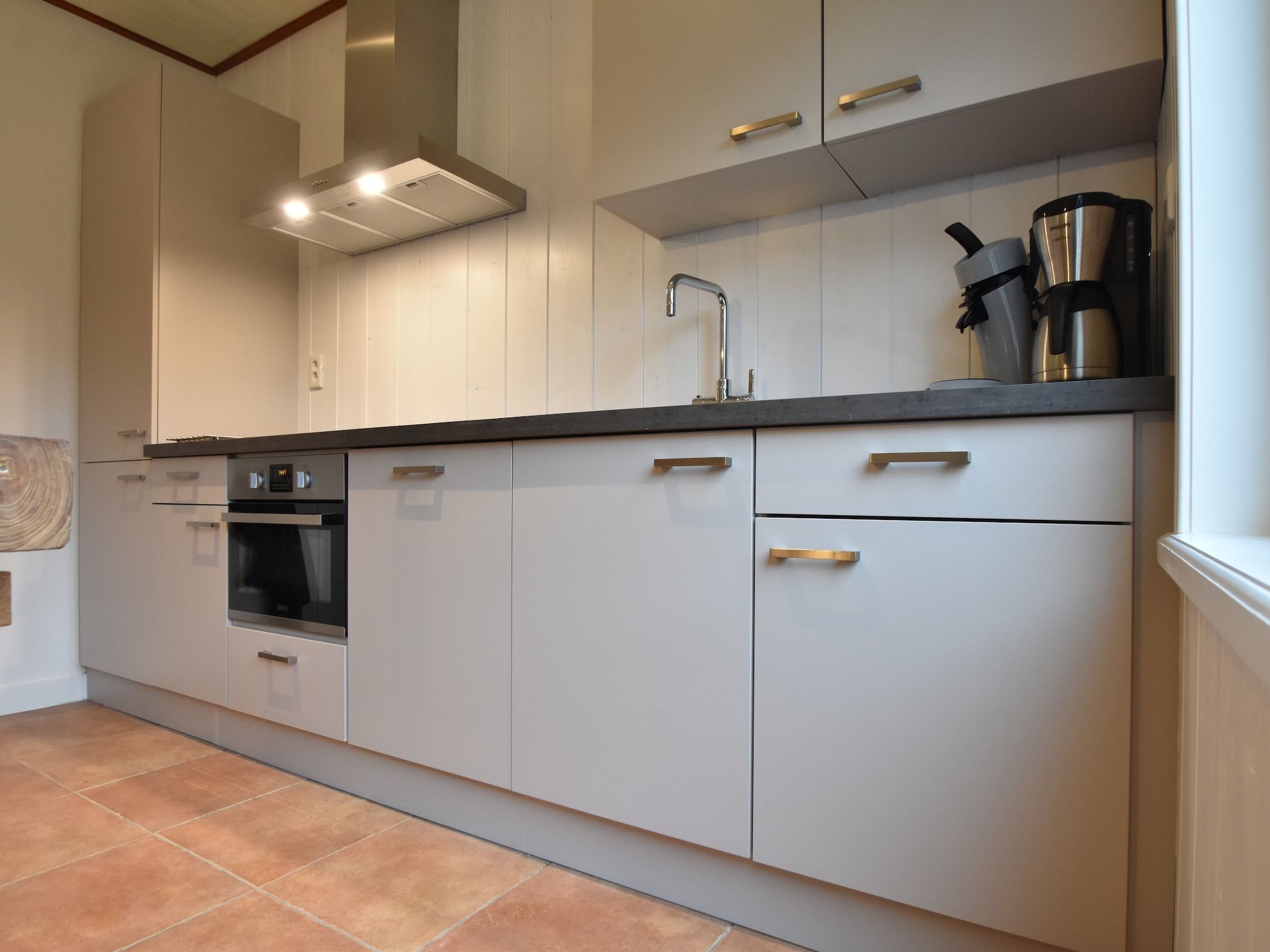 De keuken van 8p Garnekuul 1 in Callantsoog