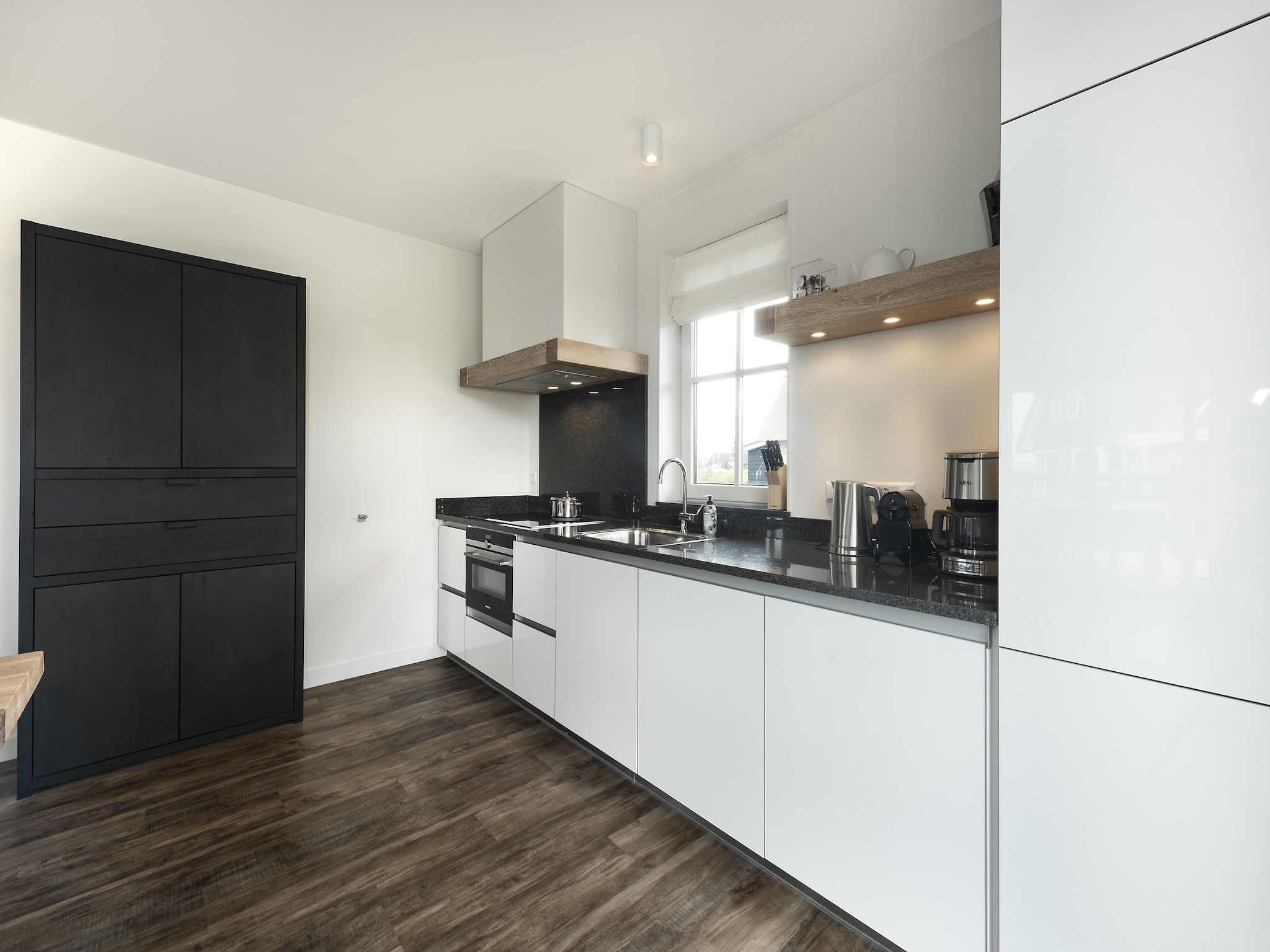 De keuken van Friese Meren Villa's 2 in Delfstrahuizen