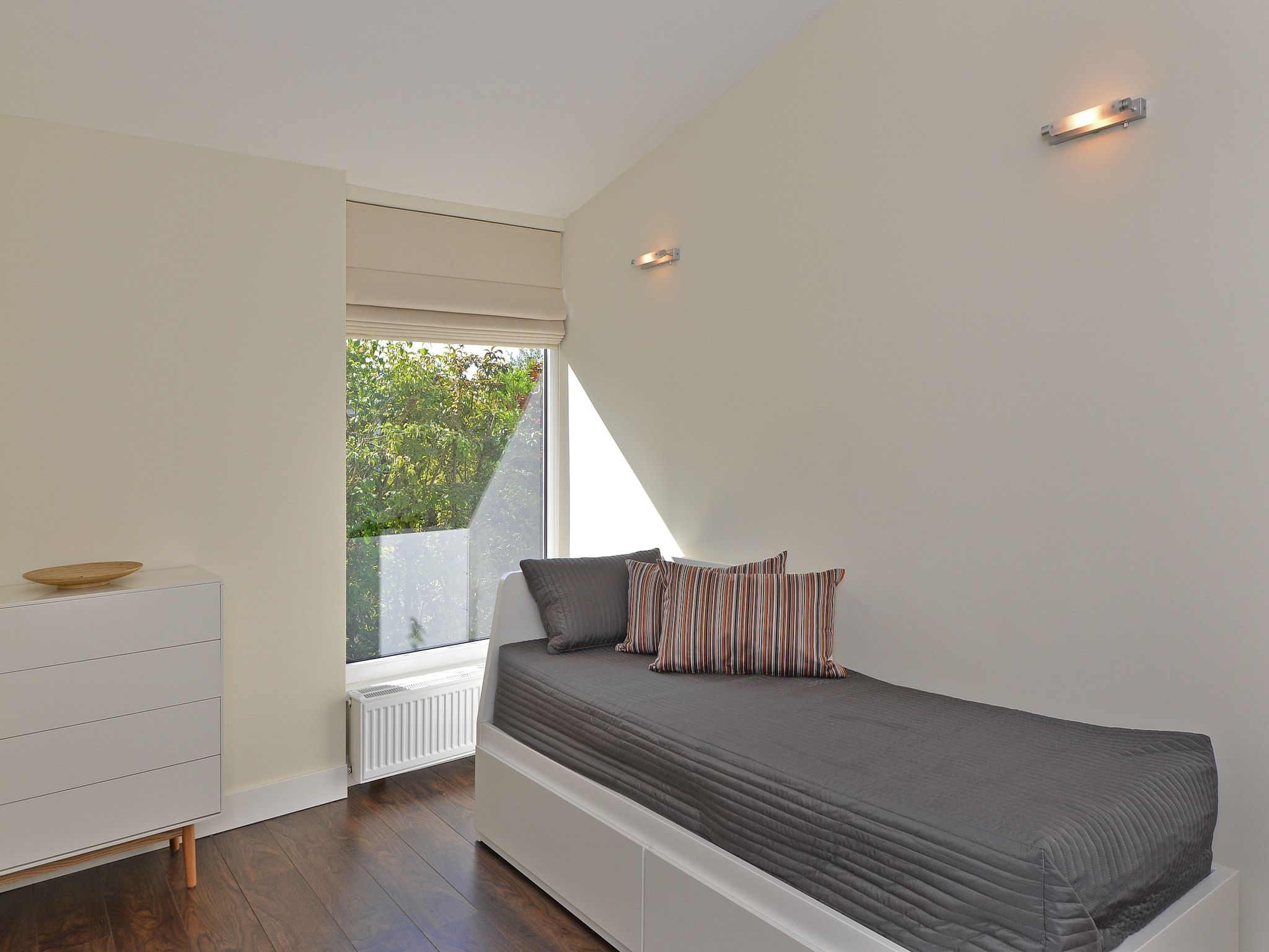 Een slaapkamer van Sternlaan 30 in Kamperland