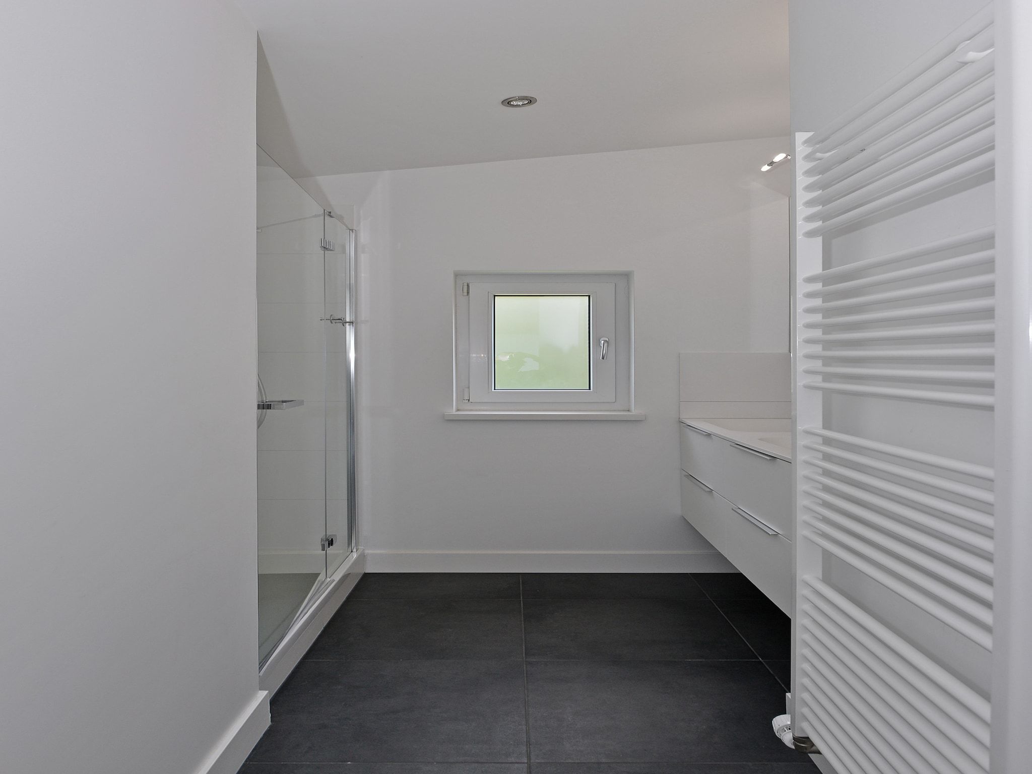 De badkamer van Sternlaan 30 in Kamperland