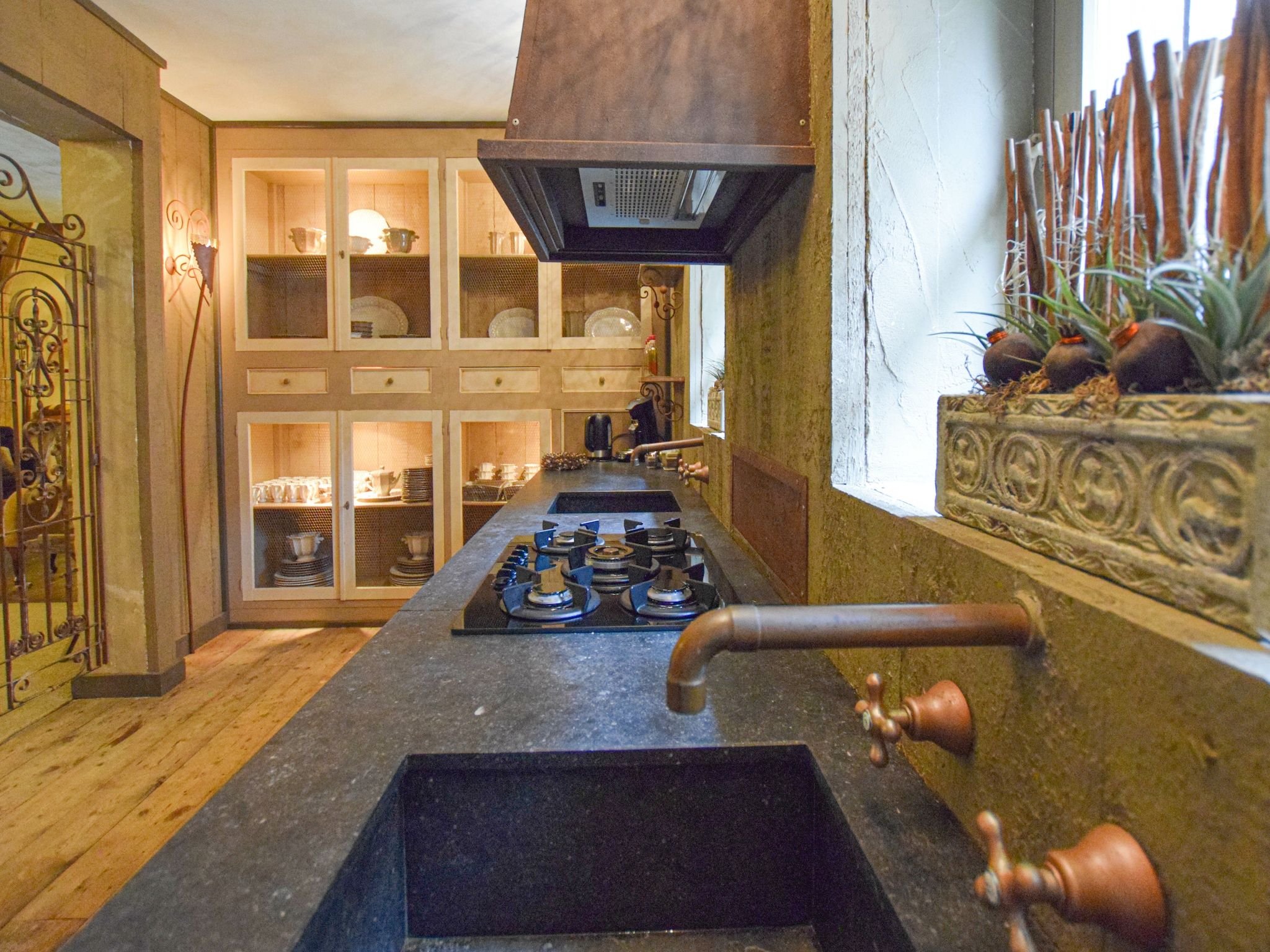 De keuken van La Maison Douce in Alphen