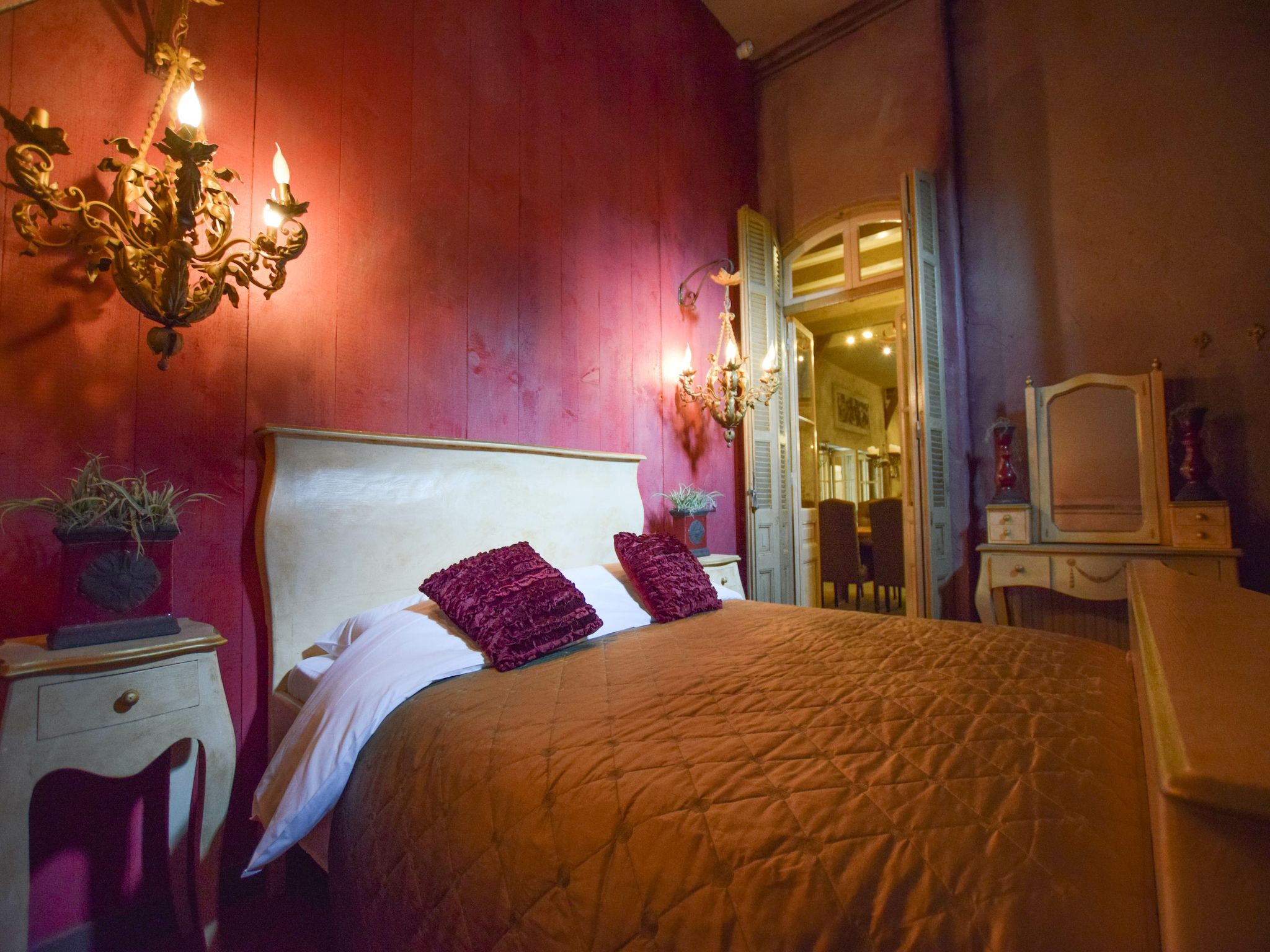 Een slaapkamer van La Maison Douce in Alphen