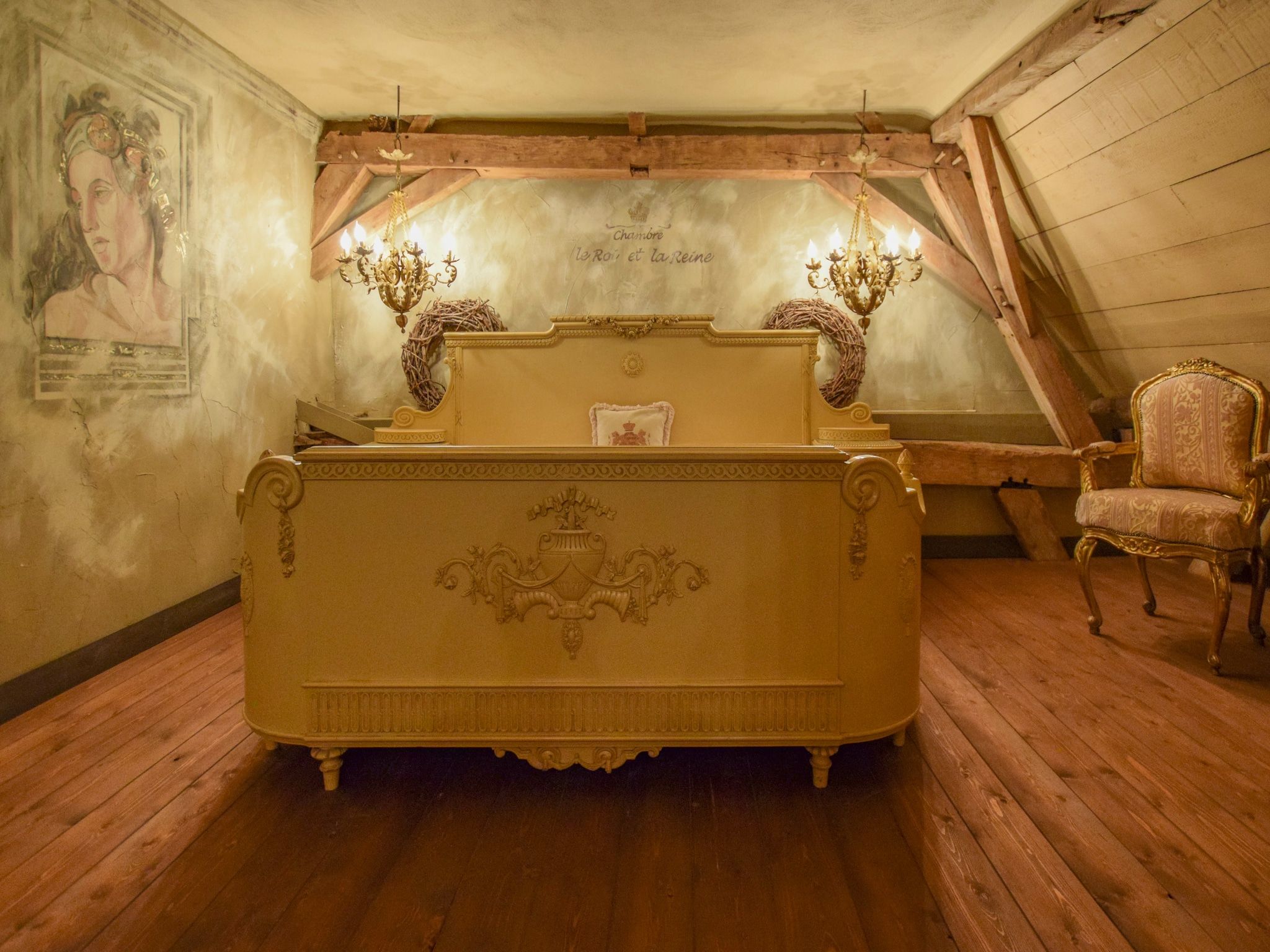 Een slaapkamer van La Maison Douce in Alphen