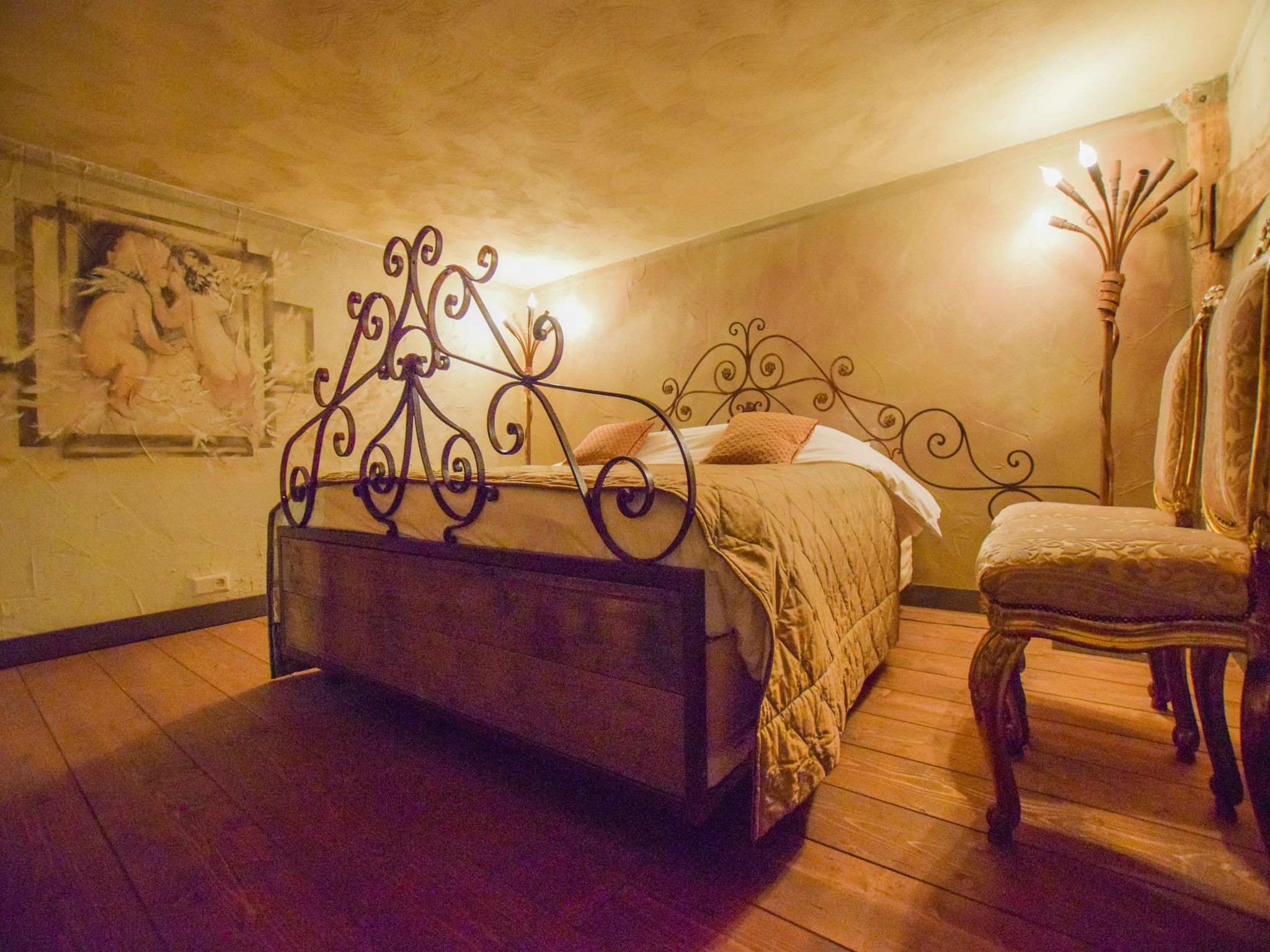 Een slaapkamer van La Maison Douce in Alphen