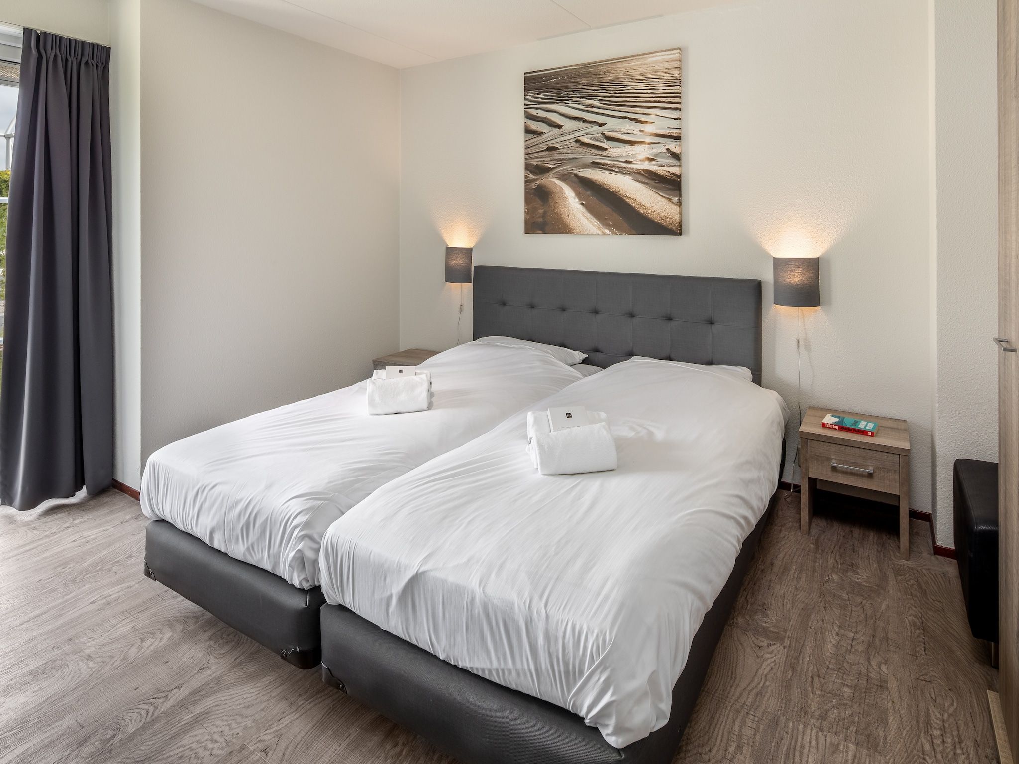 Een slaapkamer van Noordzee Résidence De Banjaard 1 in Kamperland