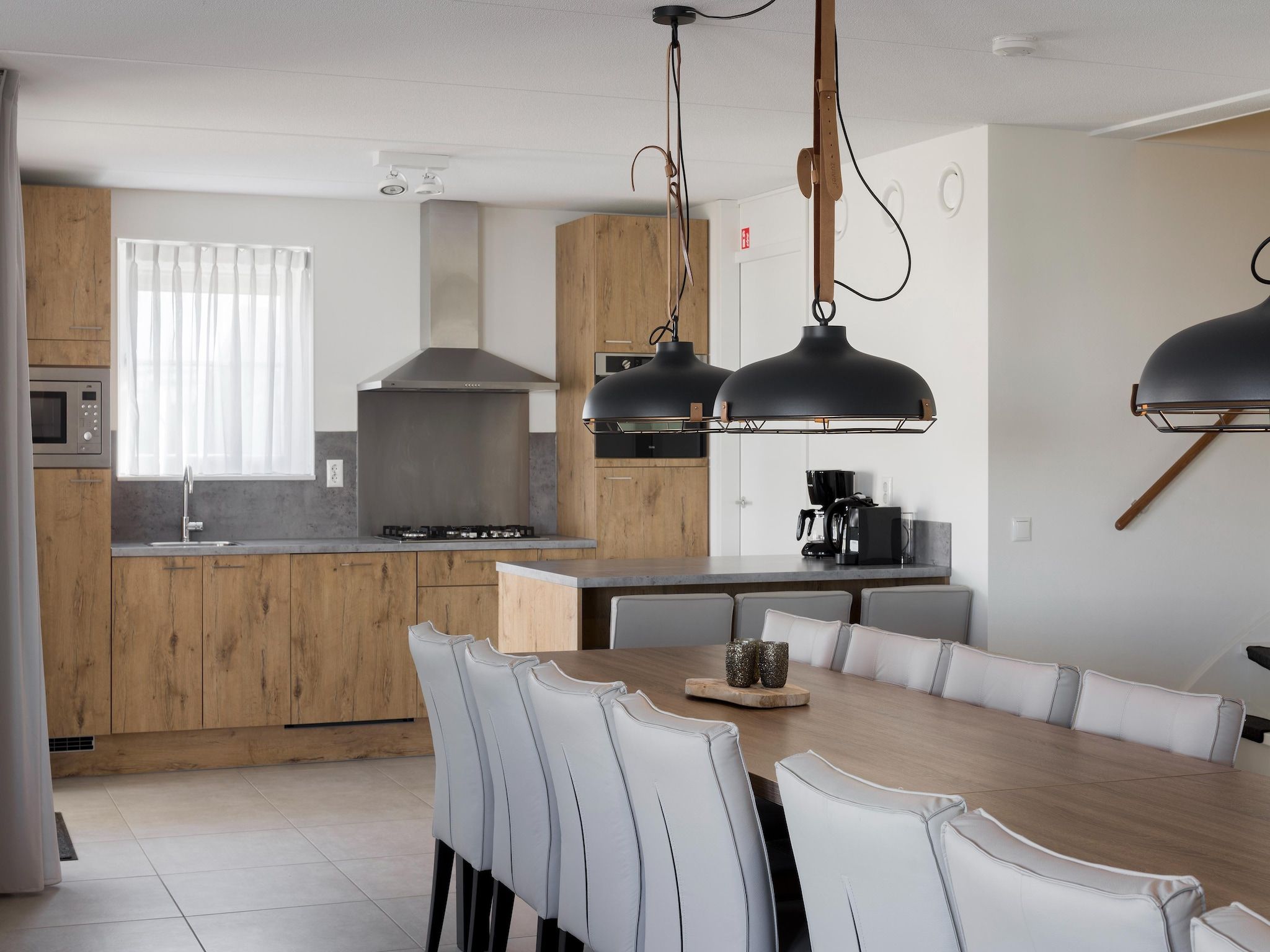 De keuken van Beach Resort Nieuwvliet-Bad 10 in Nieuwvliet-Bad