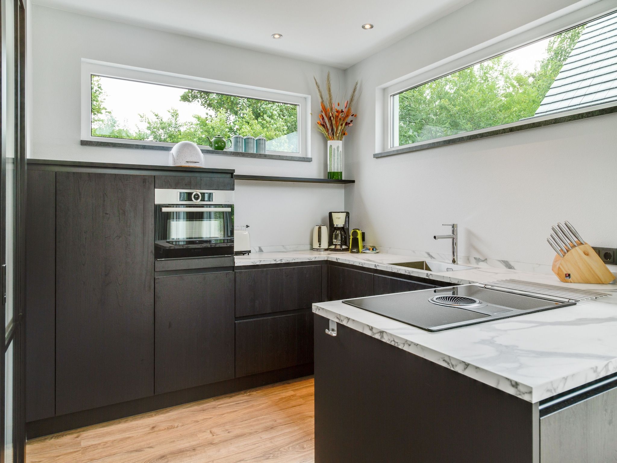 De keuken van De Koog nr 1 - 6 pers woning de luxe in De Koog Texel