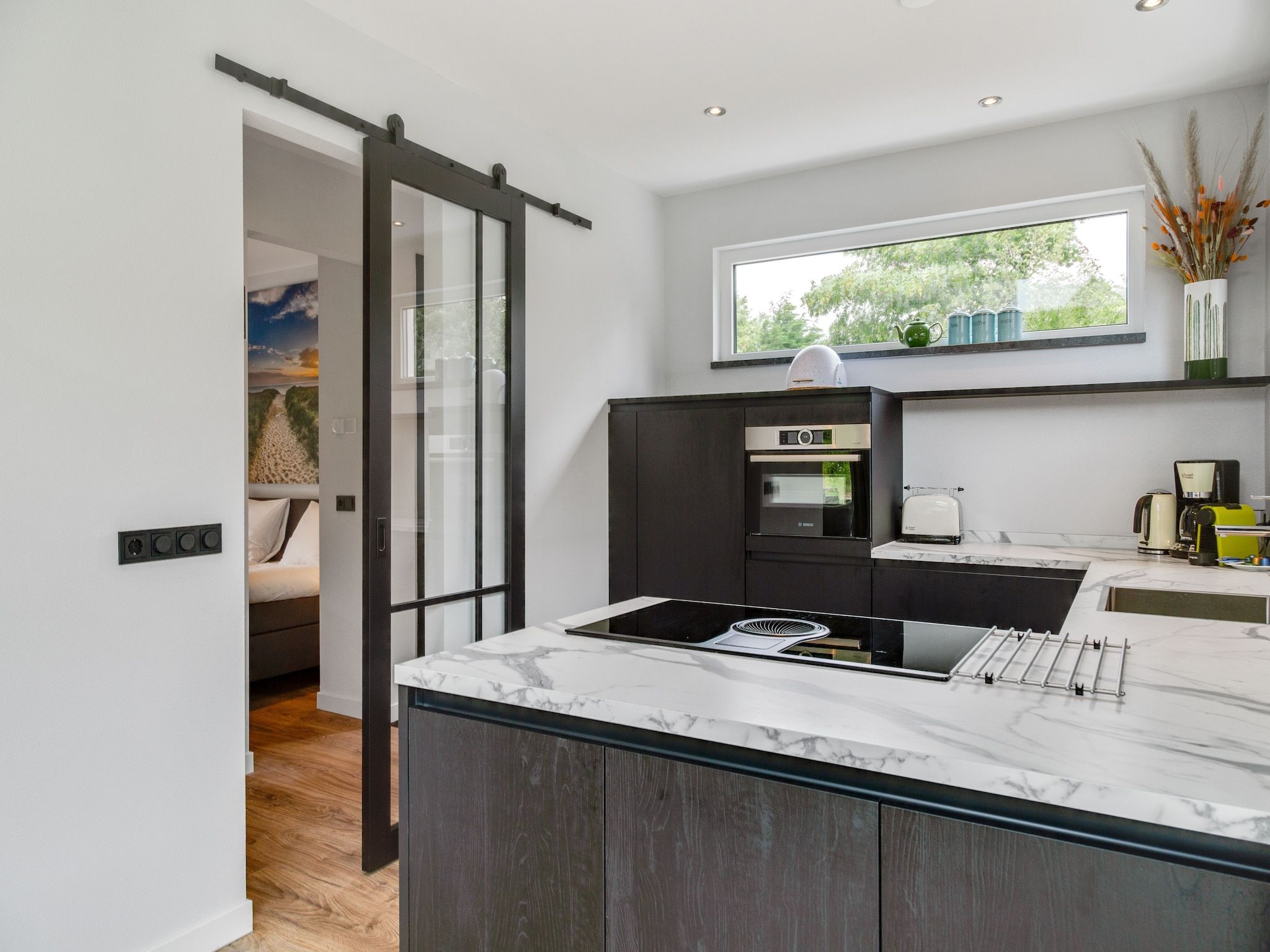 De keuken van De Koog nr 2 - 6 pers woning de luxe in De Koog Texel North Holland