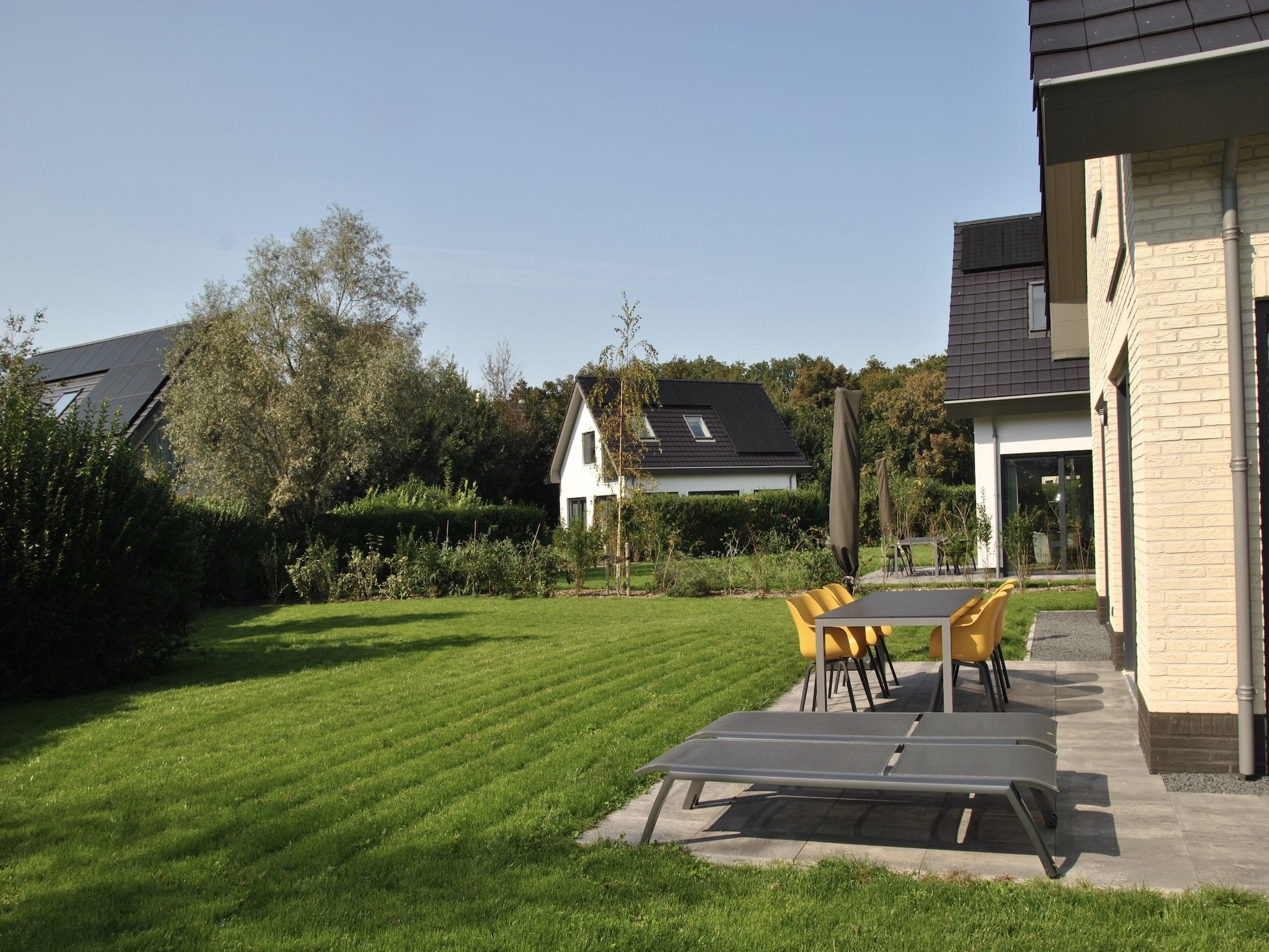 De tuin van De  Koog  nr 3 - 6 pers woning de luxe in De Koog Texel