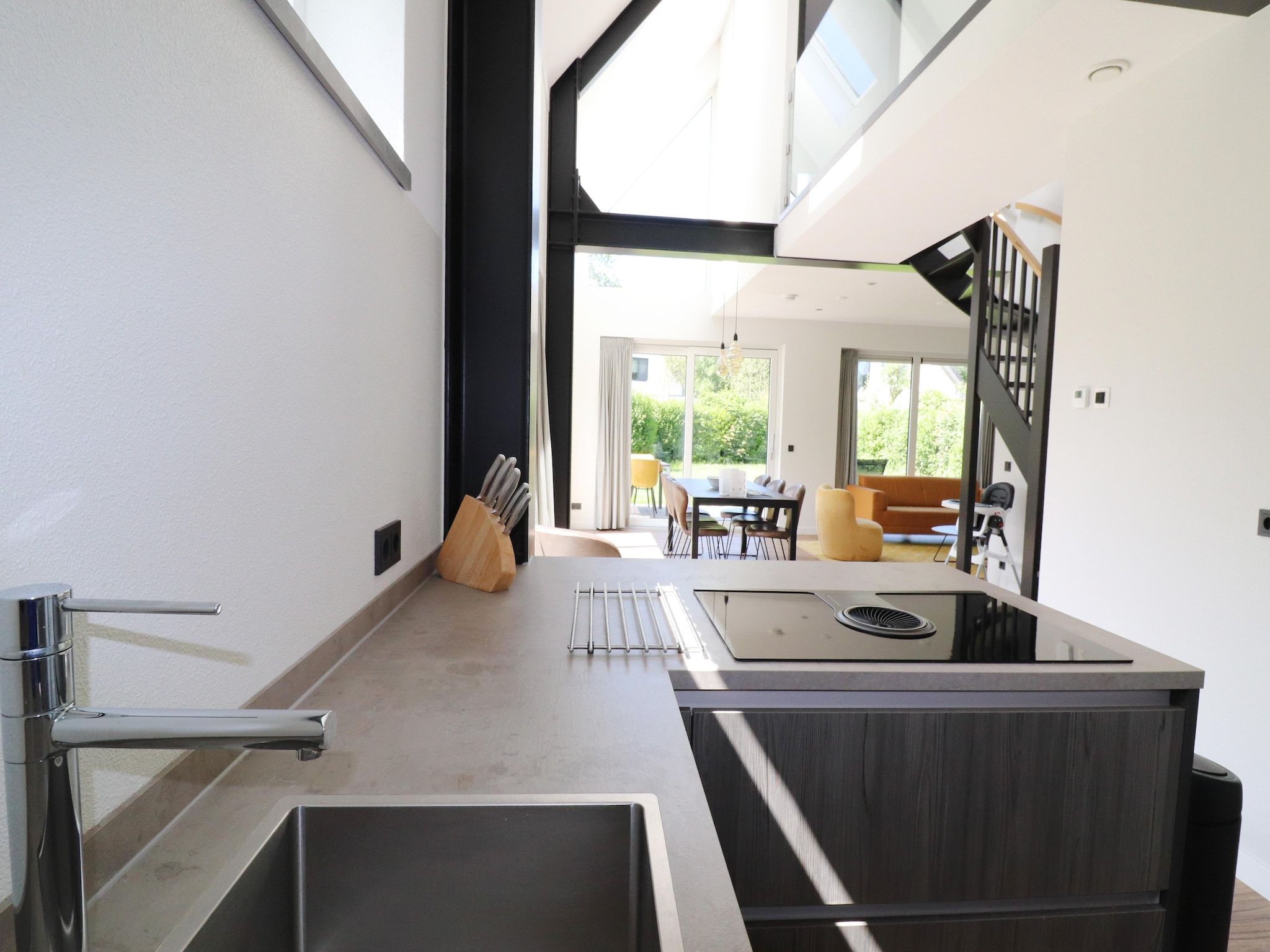 De keuken van De  Koog  nr 3 - 6 pers woning de luxe in De Koog Texel