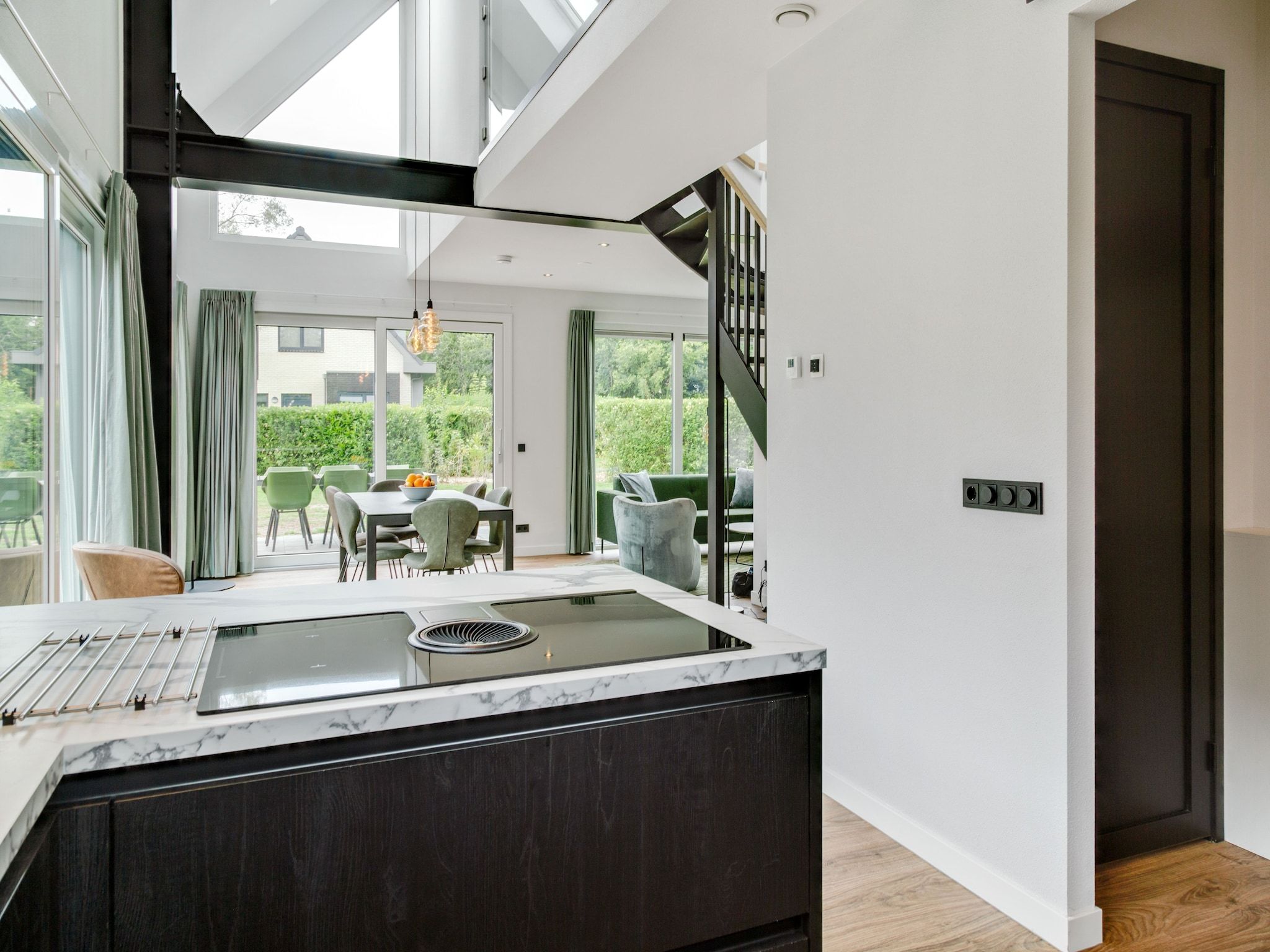 De keuken van De Koog  nr 4 - 6 pers woning de luxe in De Koog Texel