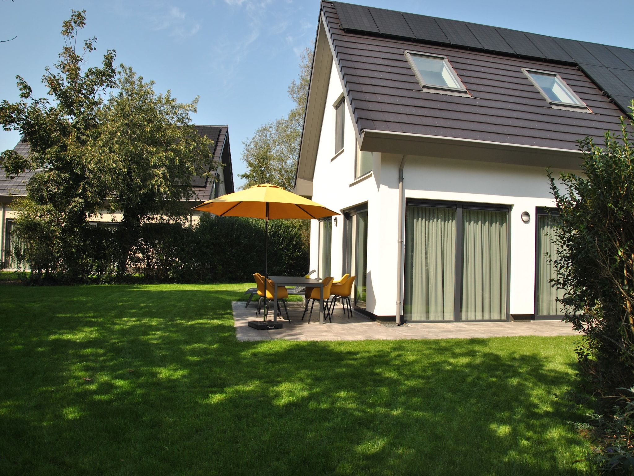 Het terras van De Koog  nr 4 - 6 pers woning de luxe in De Koog Texel