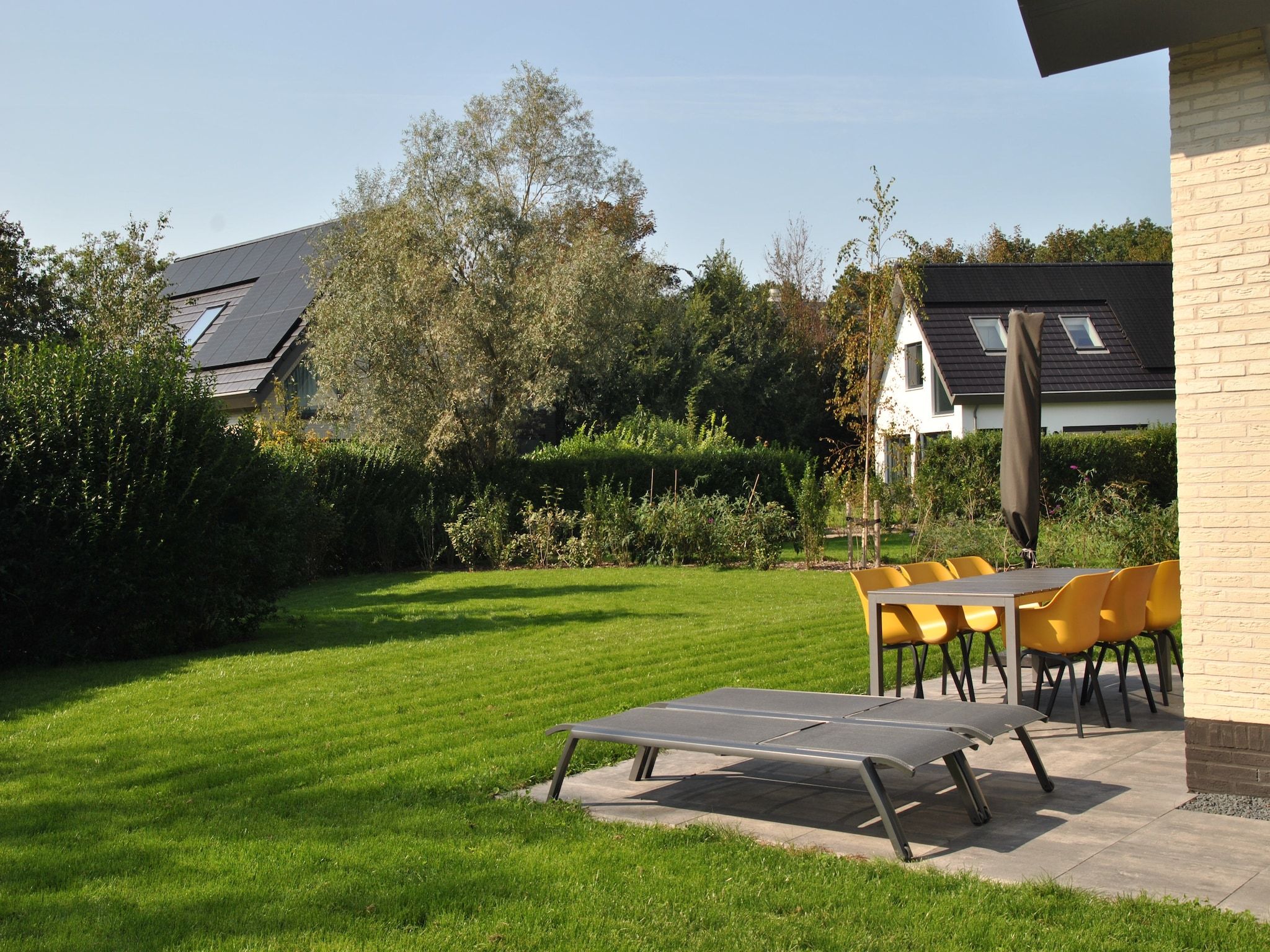 De tuin van De Koog  nr 4 - 6 pers woning de luxe in De Koog Texel