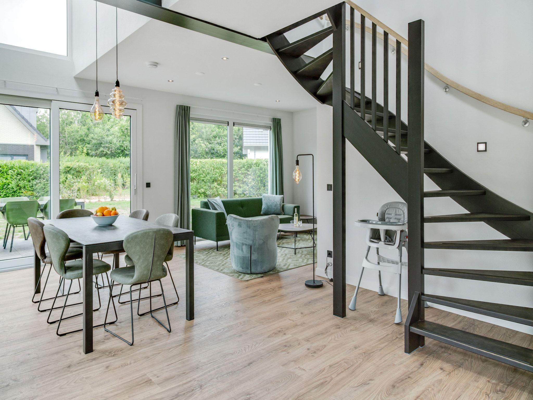 De eetkamer van De Koog  nr 5 - 6 pers woning de luxe in De Koog Texel