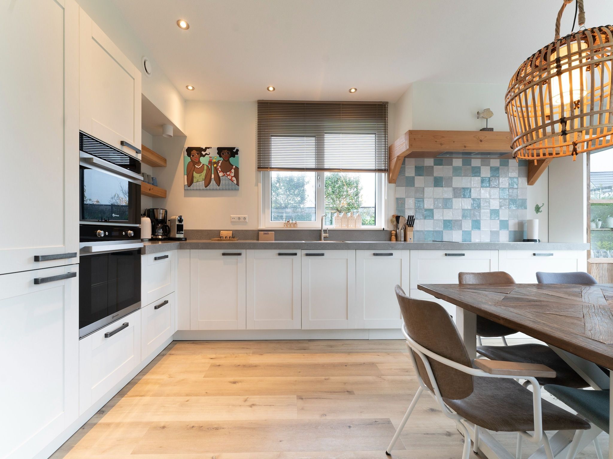 De keuken van So What 15 in De Koog Texel