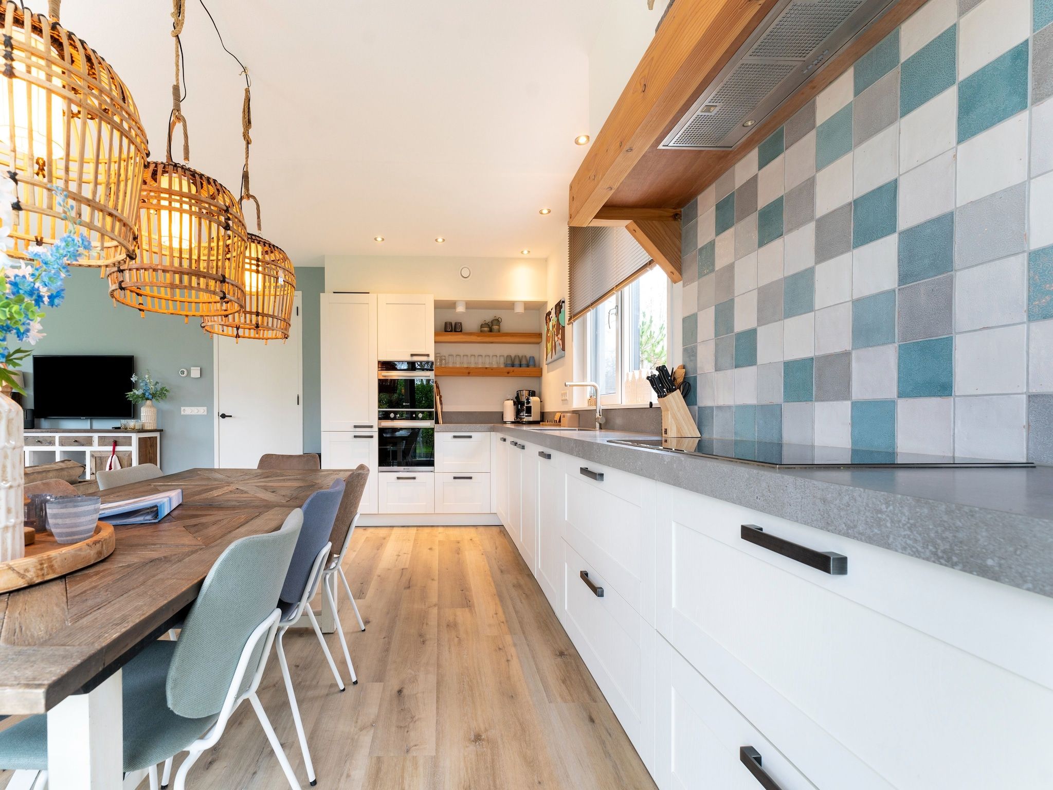 De keuken van So What 15 in De Koog Texel