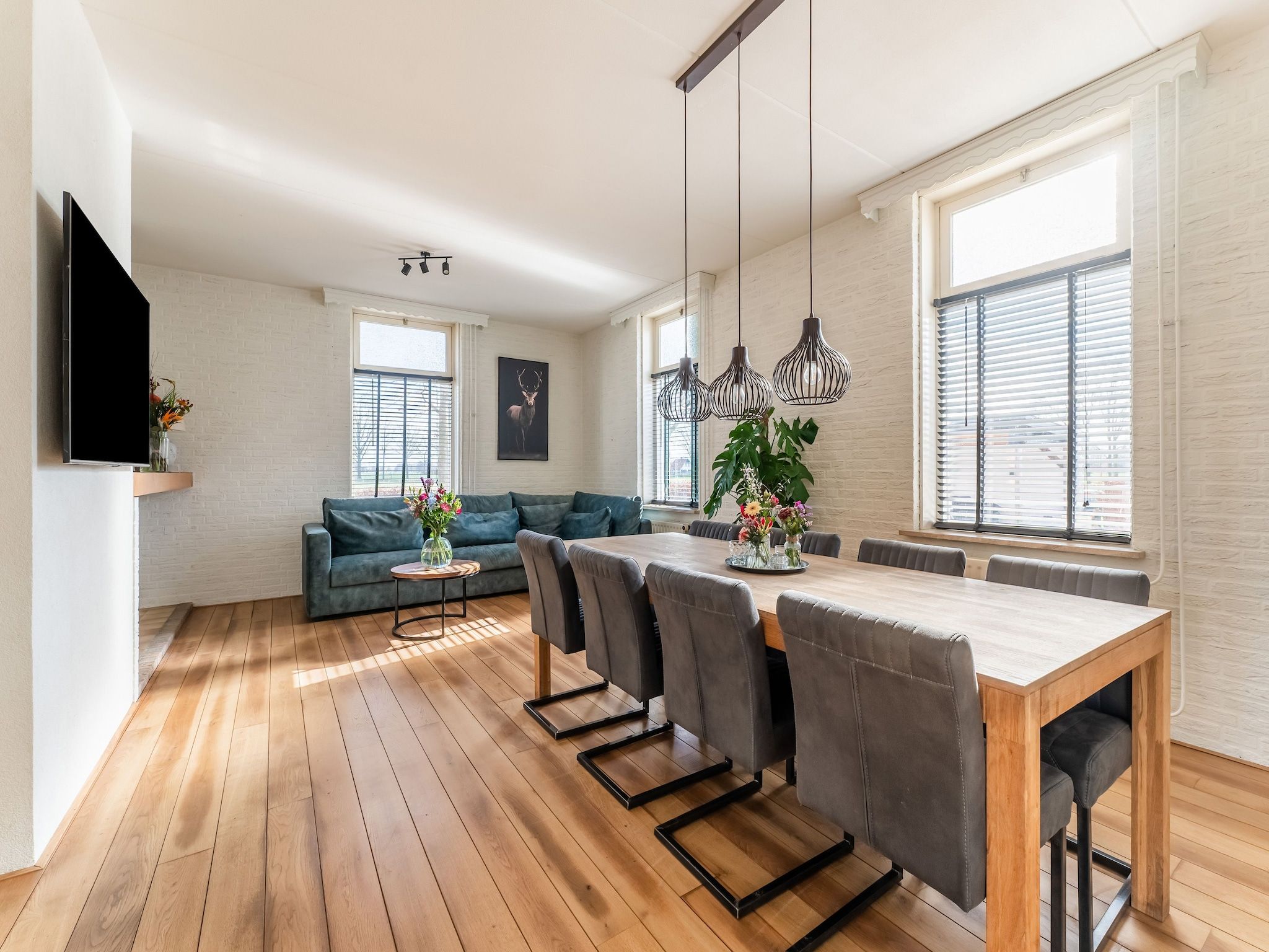 De eetkamer van Genieten in Silvolde in Silvolde