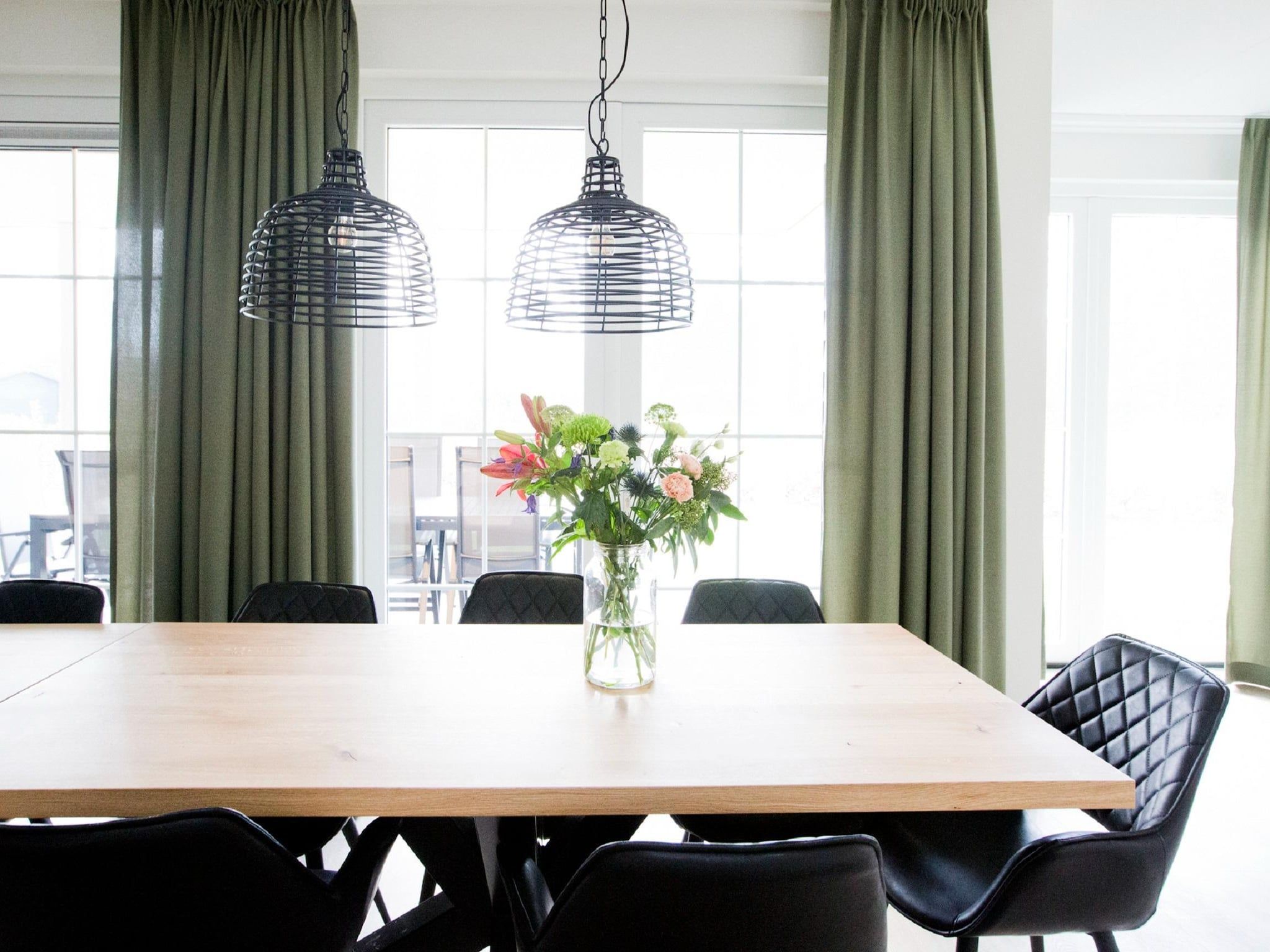 De eetkamer van Landgoed De IJsvogel 9 in Voorthuizen