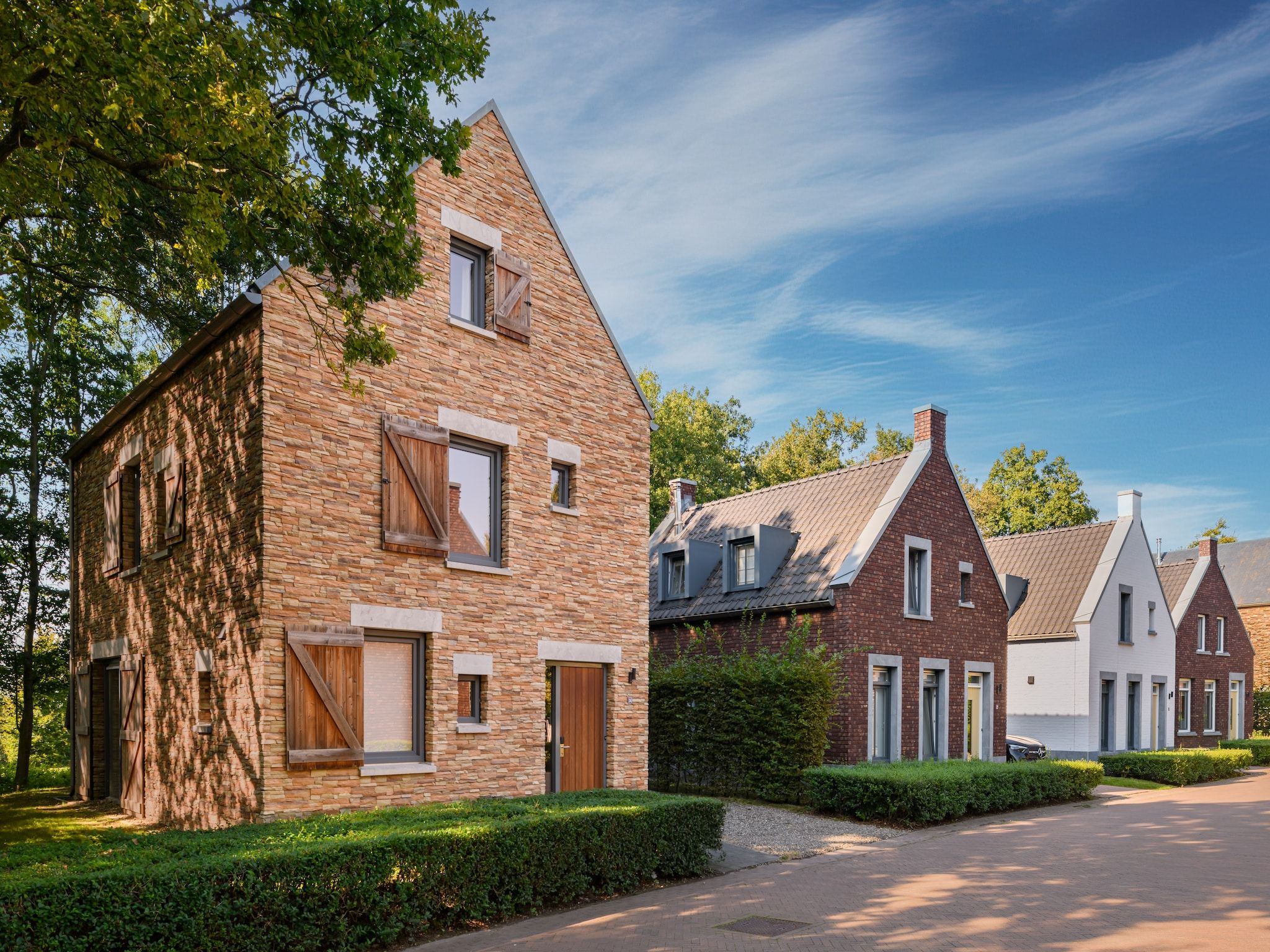 De buitenkant van Resort Maastricht 15 in Maastricht