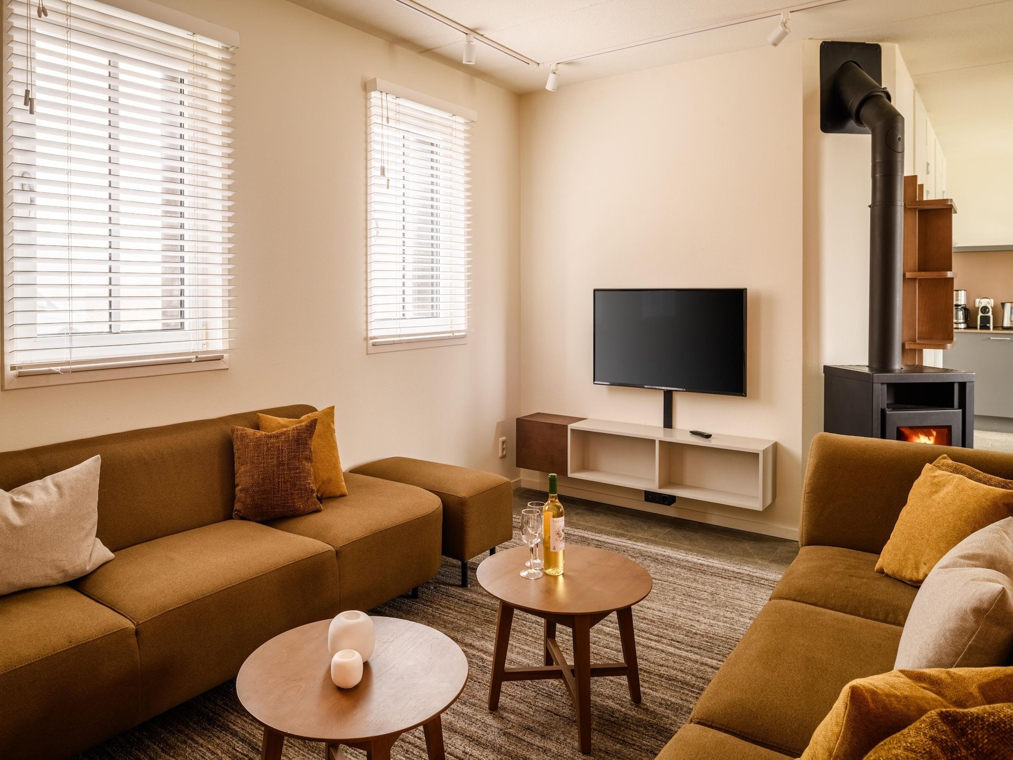 De woonkamer van Resort Maastricht 14 in Maastricht