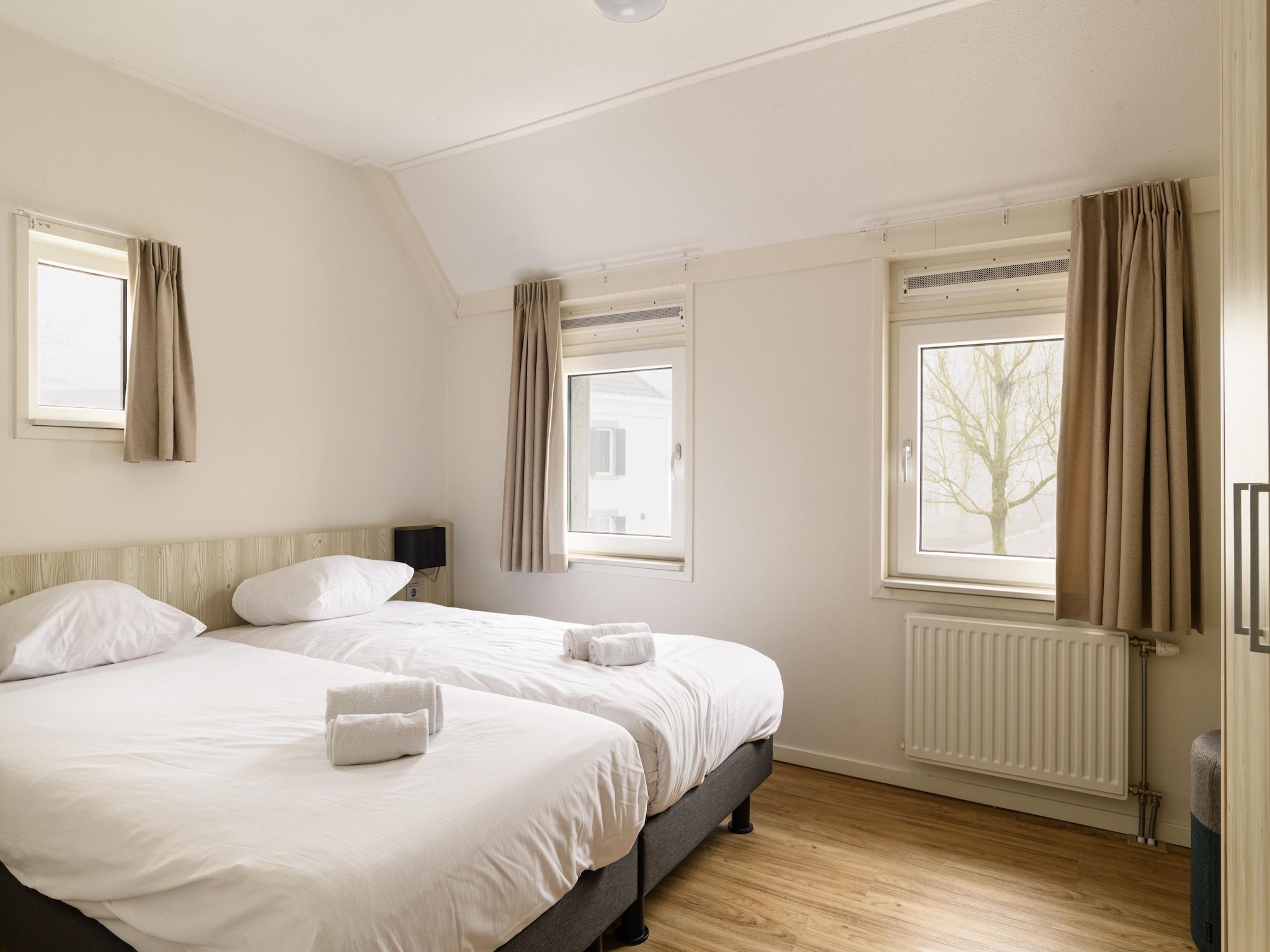 Een slaapkamer van Resort Maastricht 13 in Maastricht