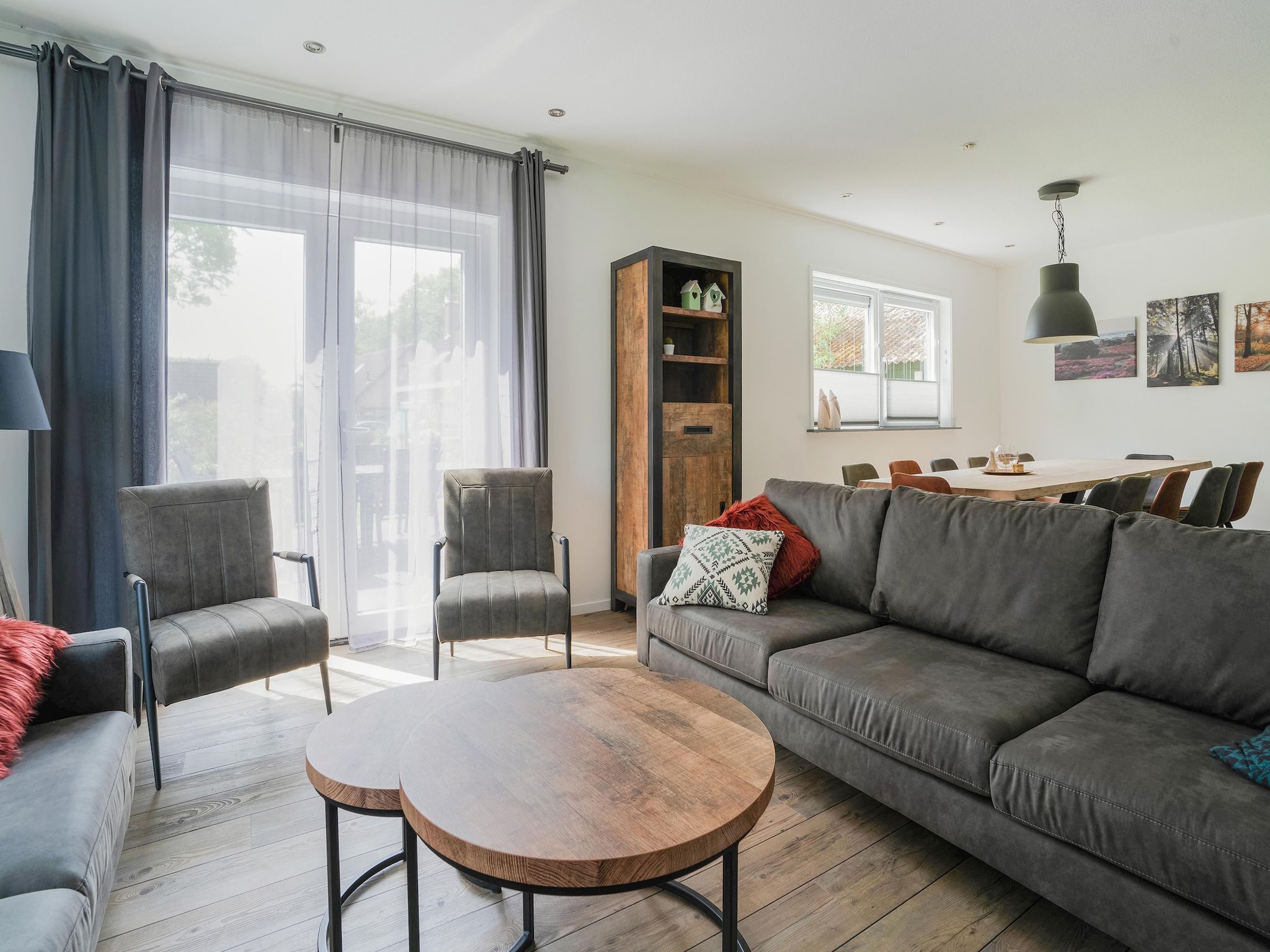 De woonkamer van Sallands Genieten in Lemele