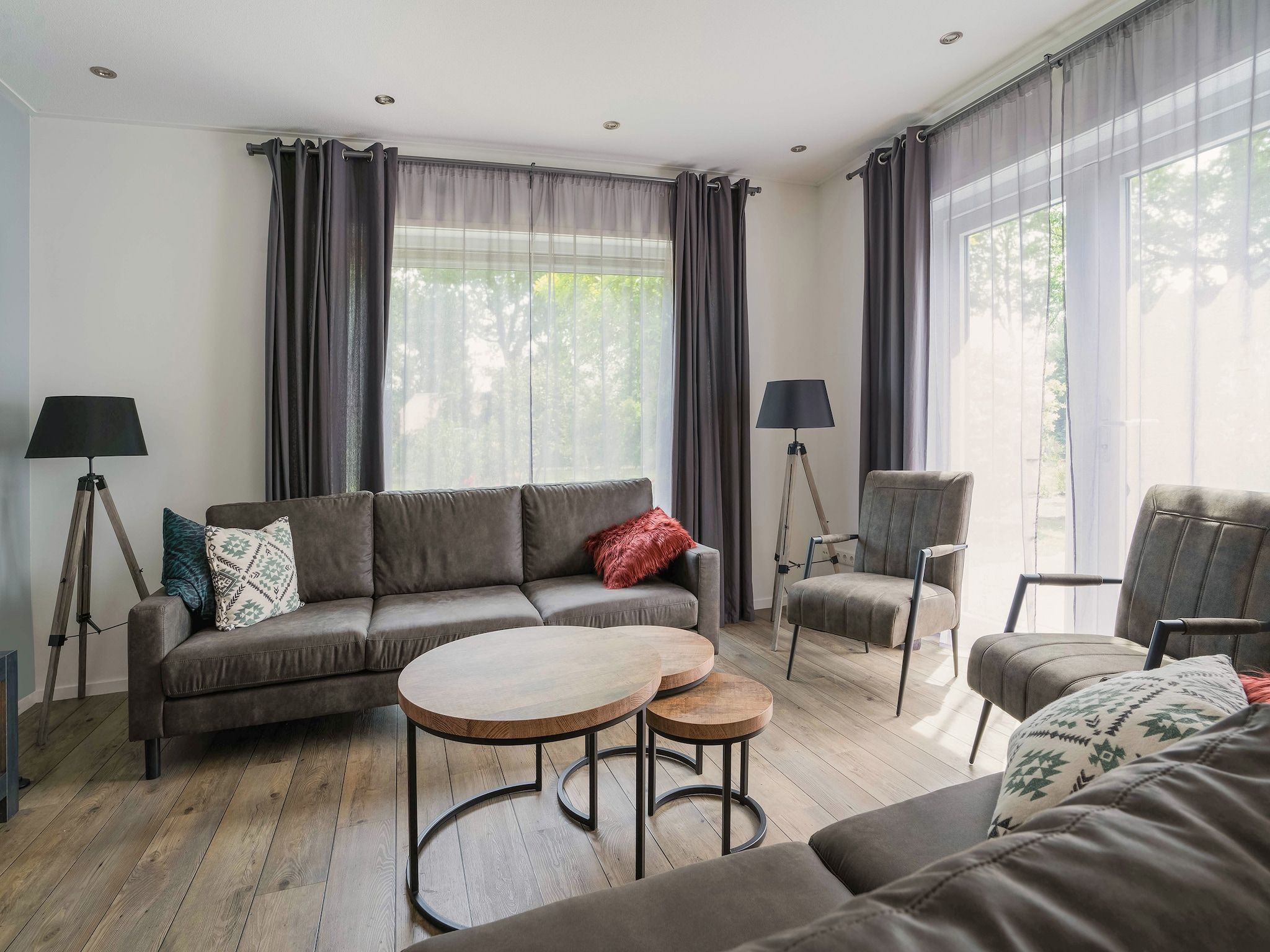 De woonkamer van Sallands Genieten in Lemele