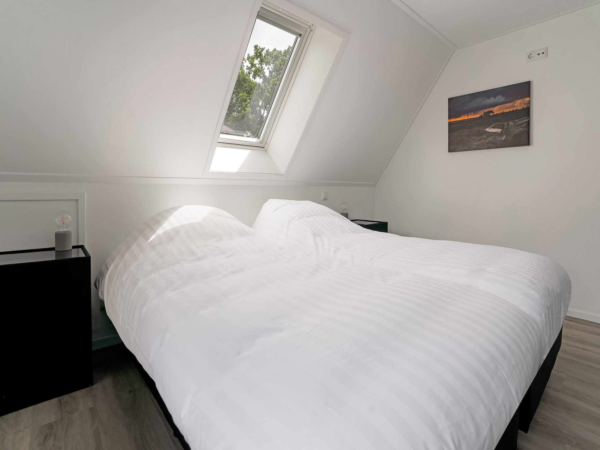 Een slaapkamer van Sallands Genieten in Lemele