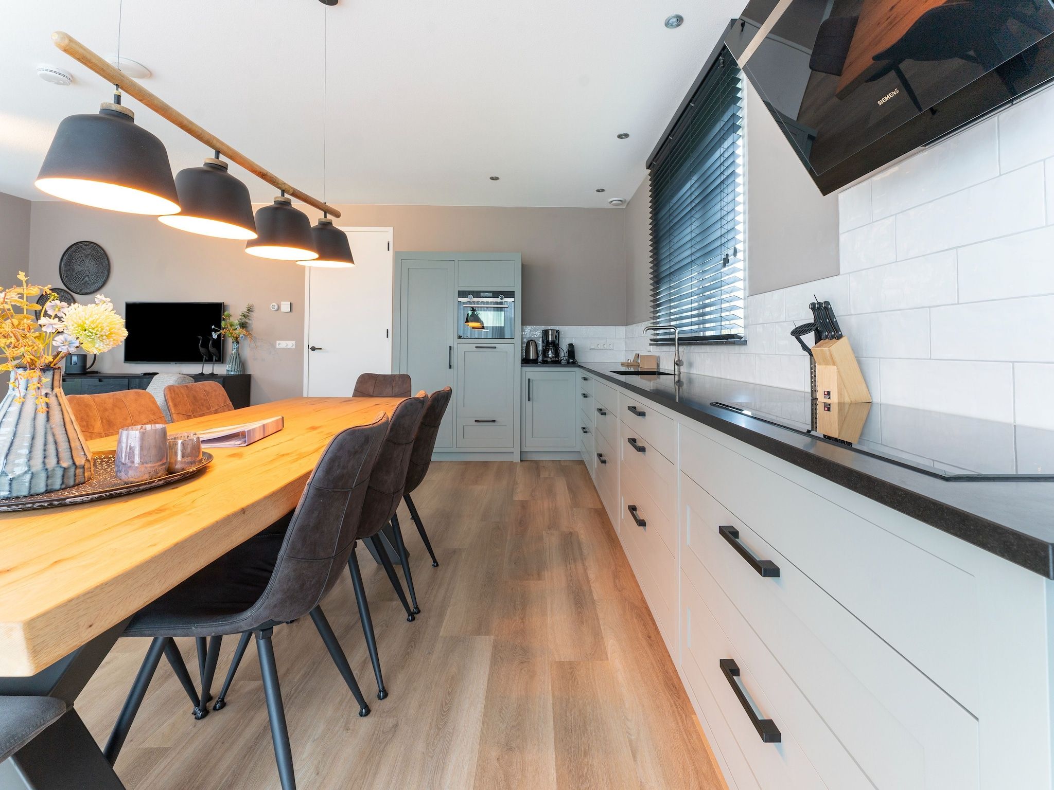 De keuken van So What 17 in De Koog Texel