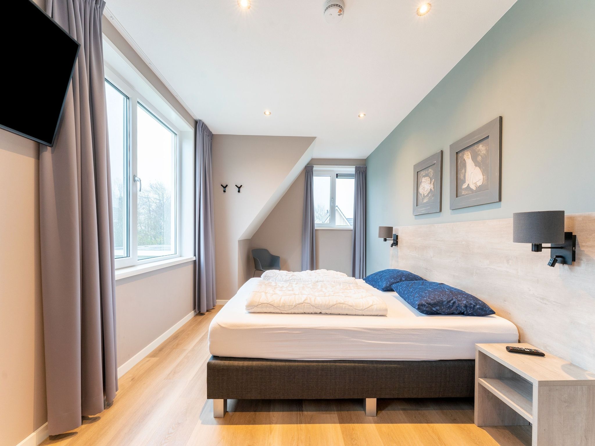 Een slaapkamer van So What 17 in De Koog Texel