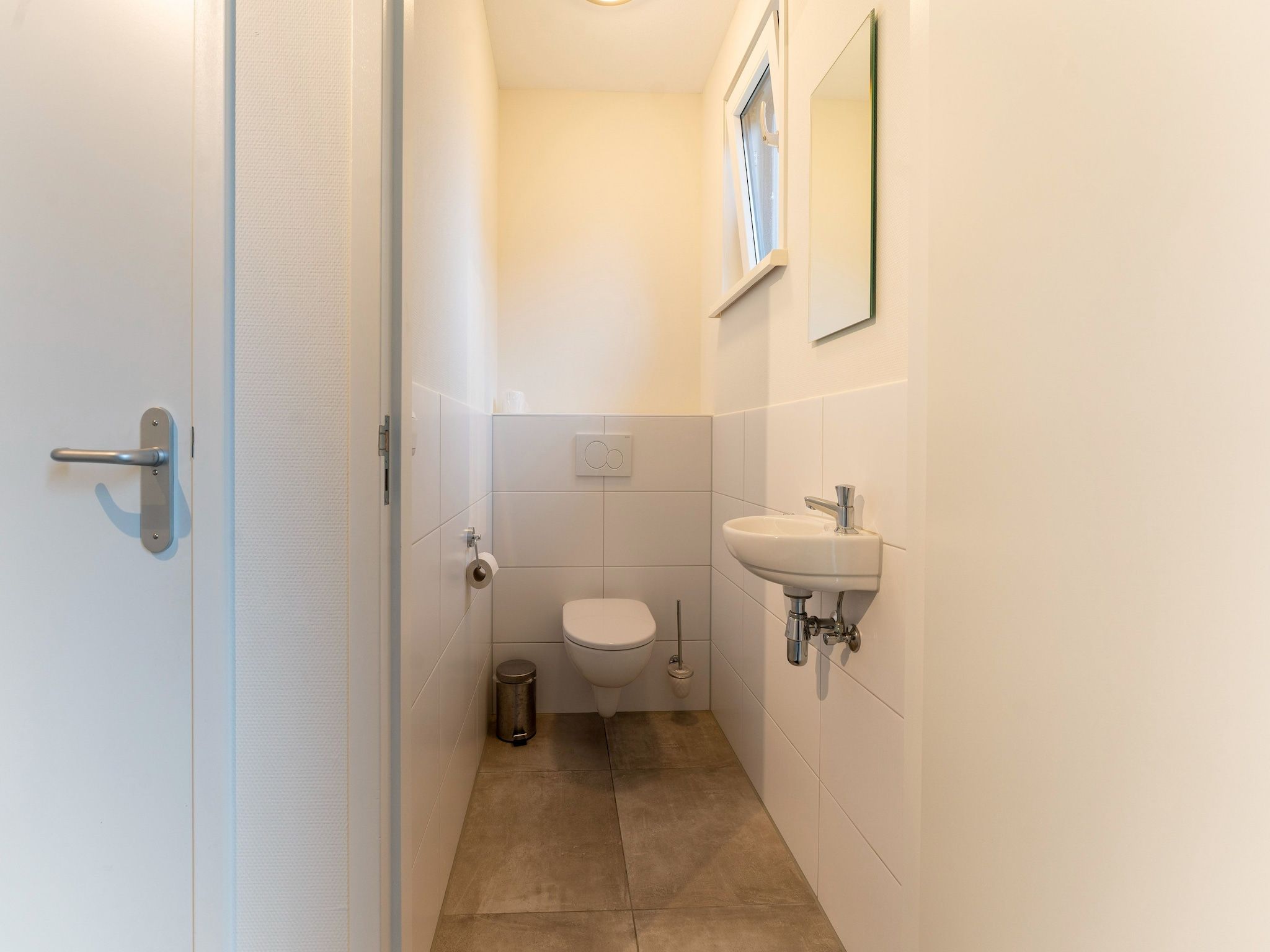 De badkamer van So What 21 in De Koog Texel