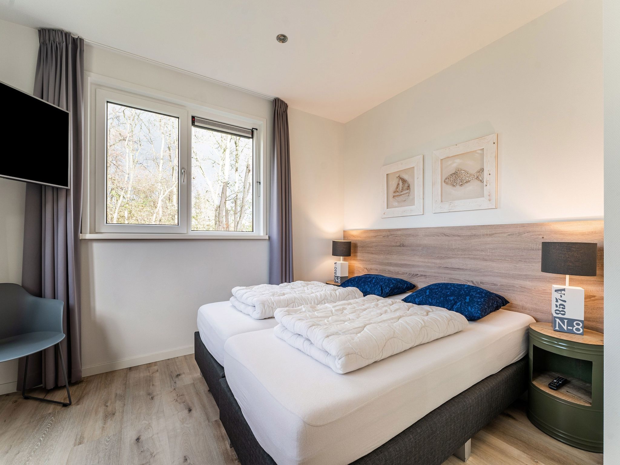 Een slaapkamer van So What 21A in De Koog Texel