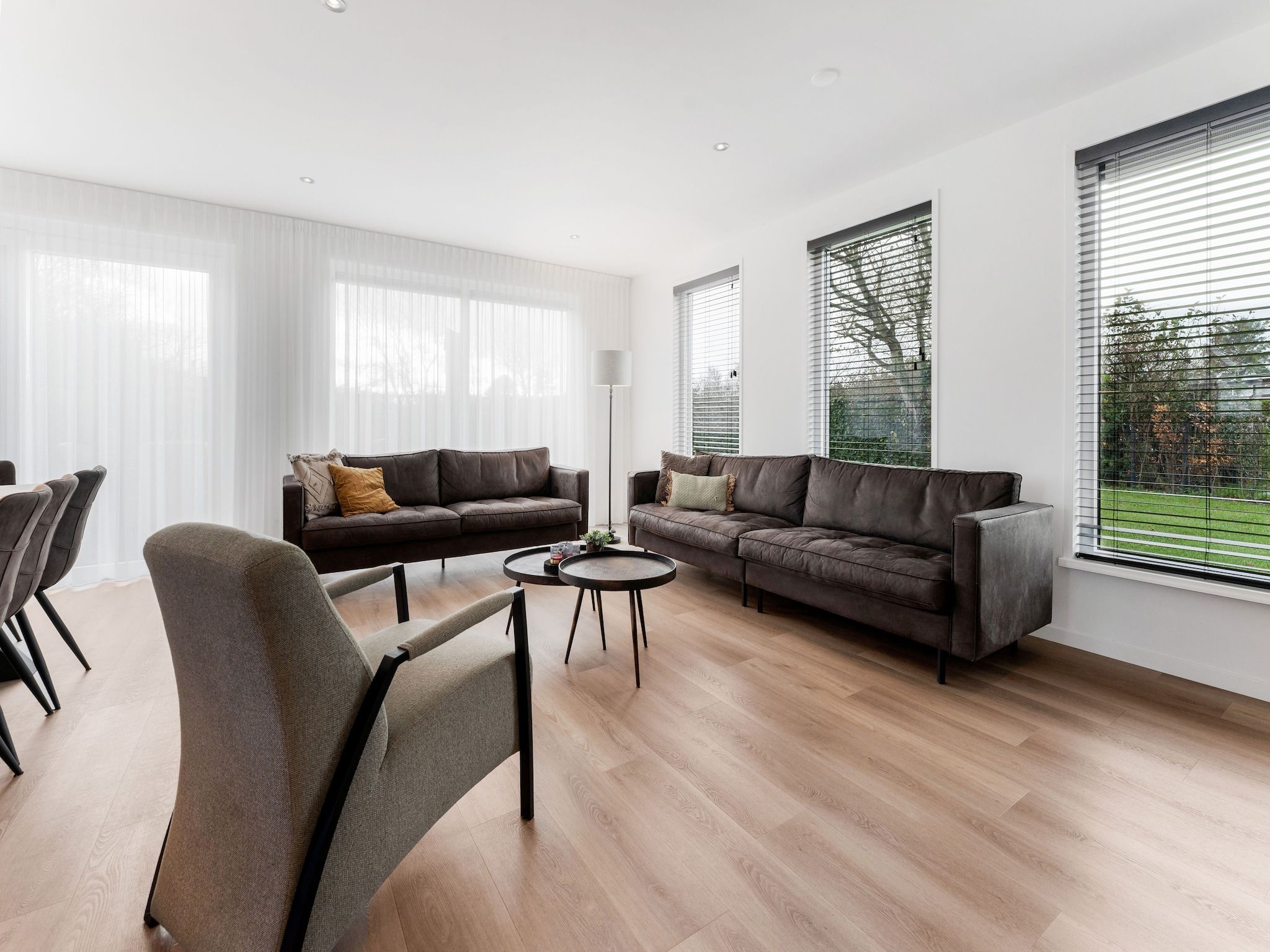 De woonkamer van So What 37A in De Koog Texel