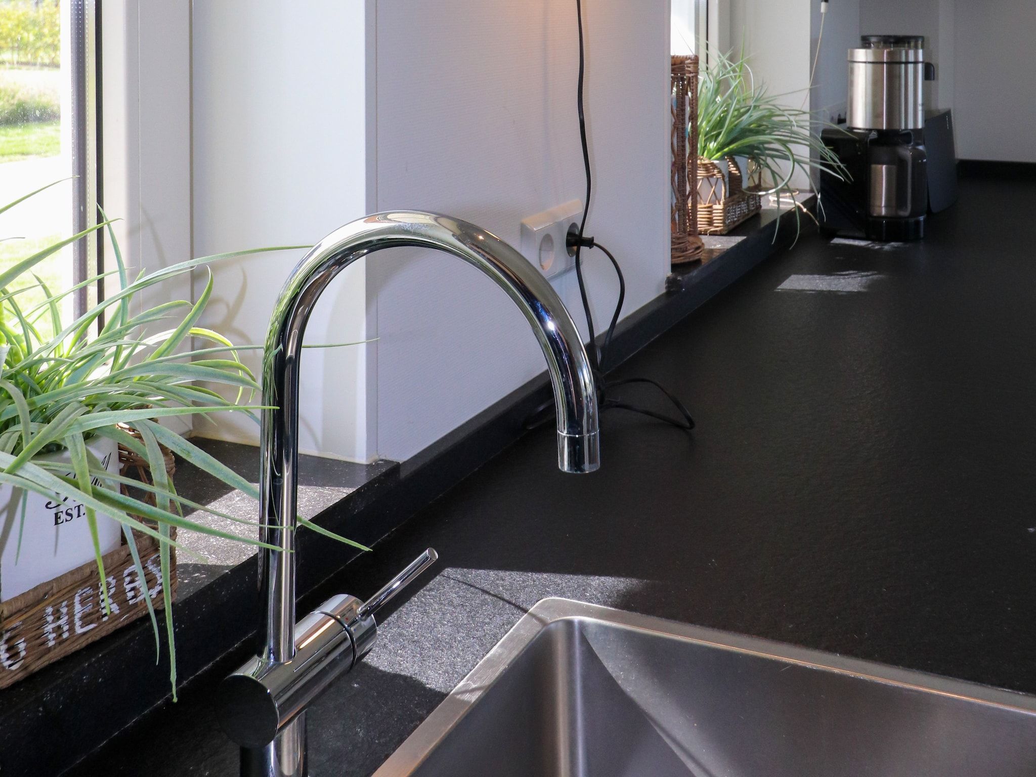 De keuken van Friese Meren Villa's 12 in Delfstrahuizen