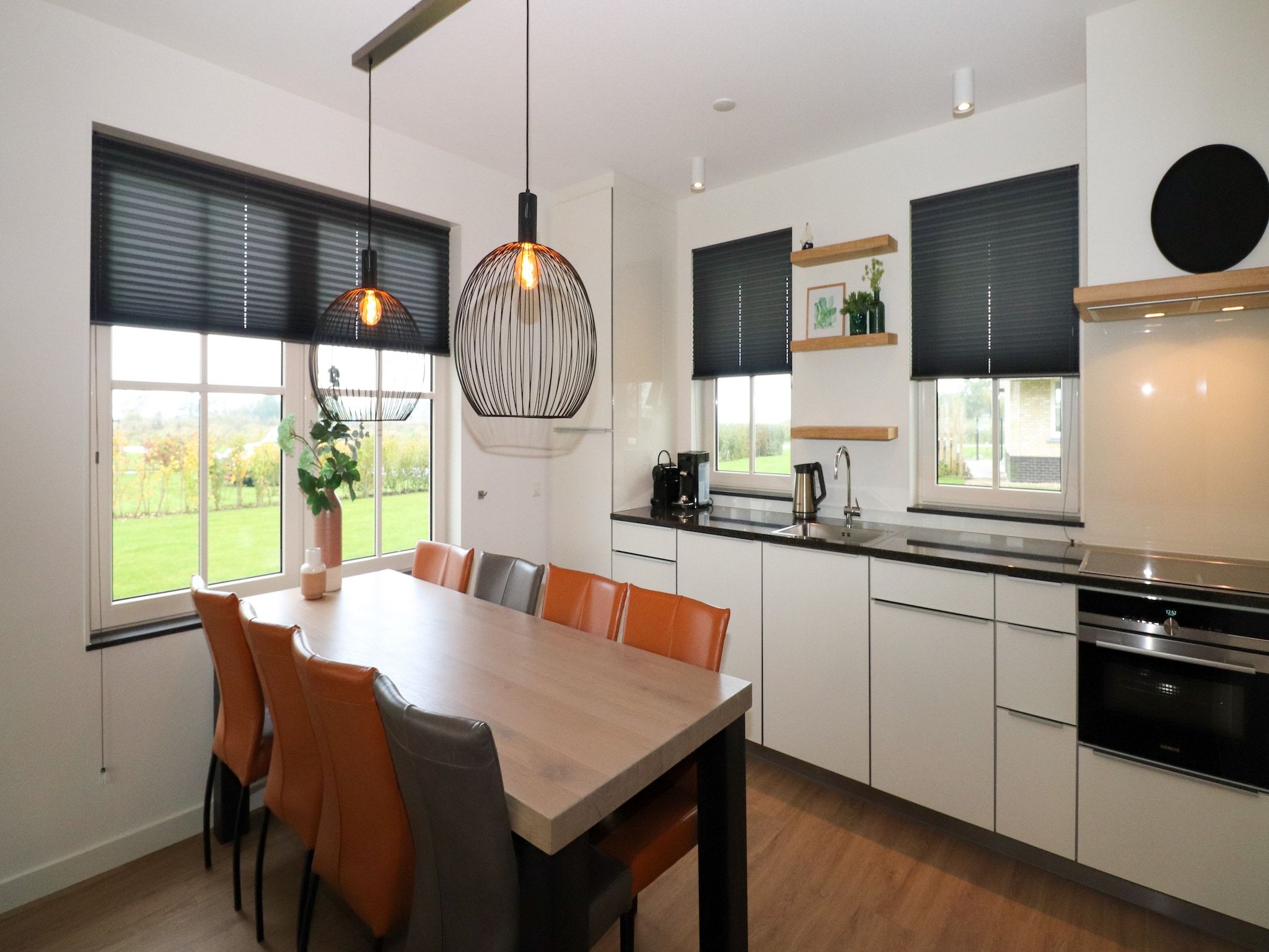 De keuken van Friese Meren Villa's 13 in Delfstrahuizen