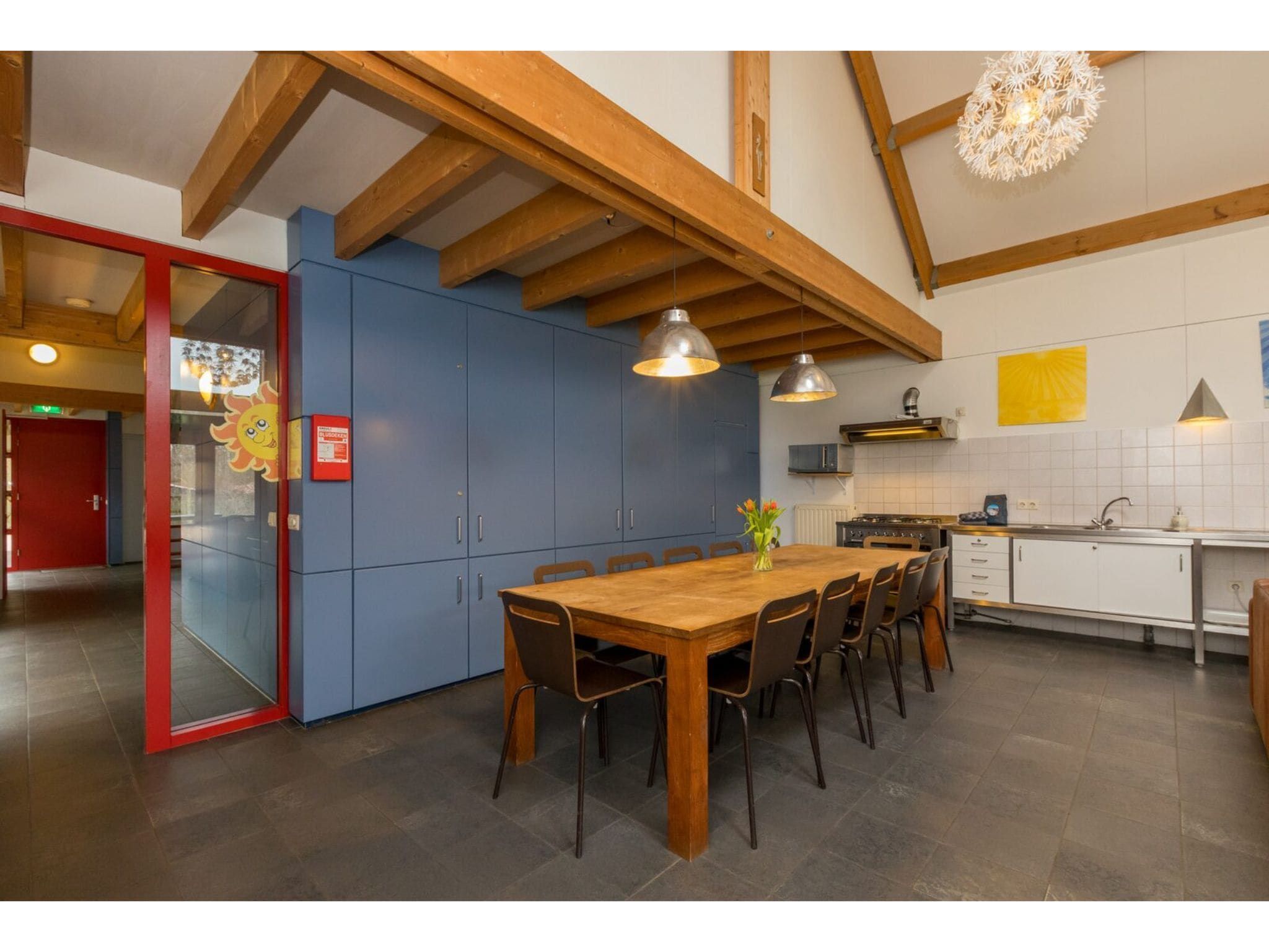 De keuken van Zonnevylle Duinweg 135 in Zoutelande