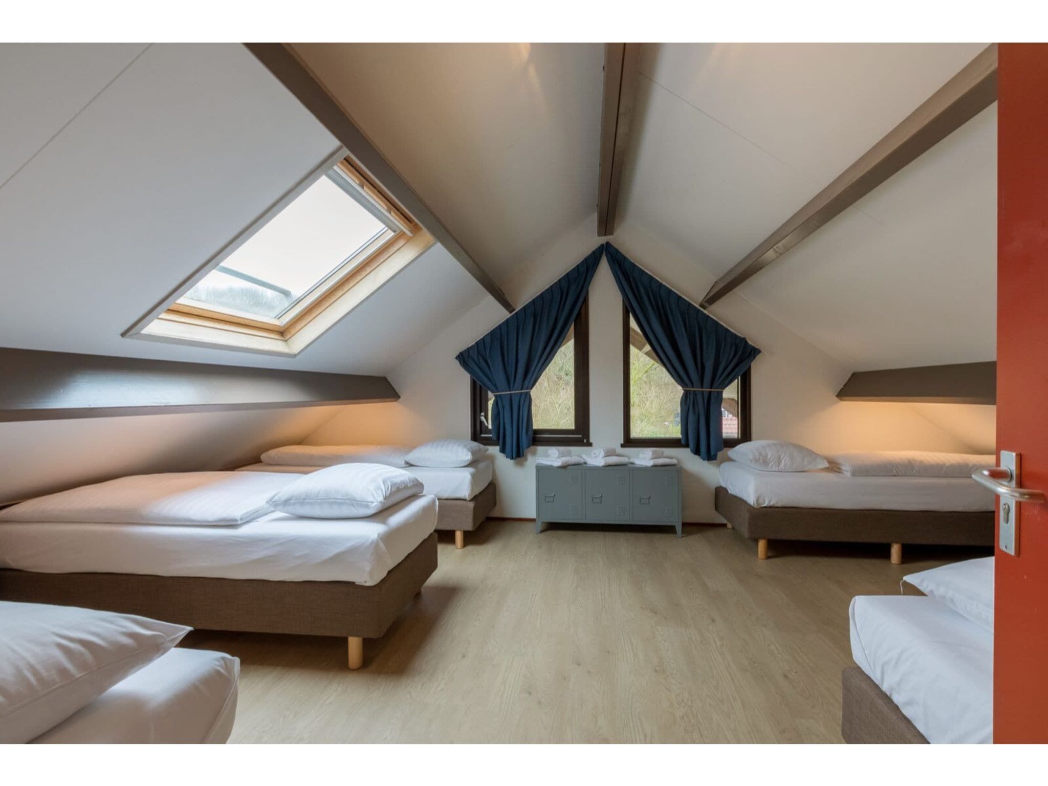 Een slaapkamer van Zonnevylle Duinweg 135 in Zoutelande