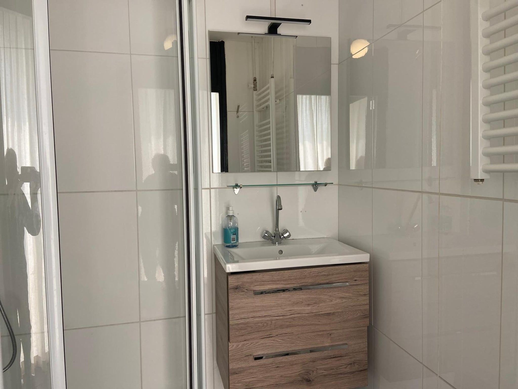 De badkamer van Scharsterlaan 9 in Boornzwaag