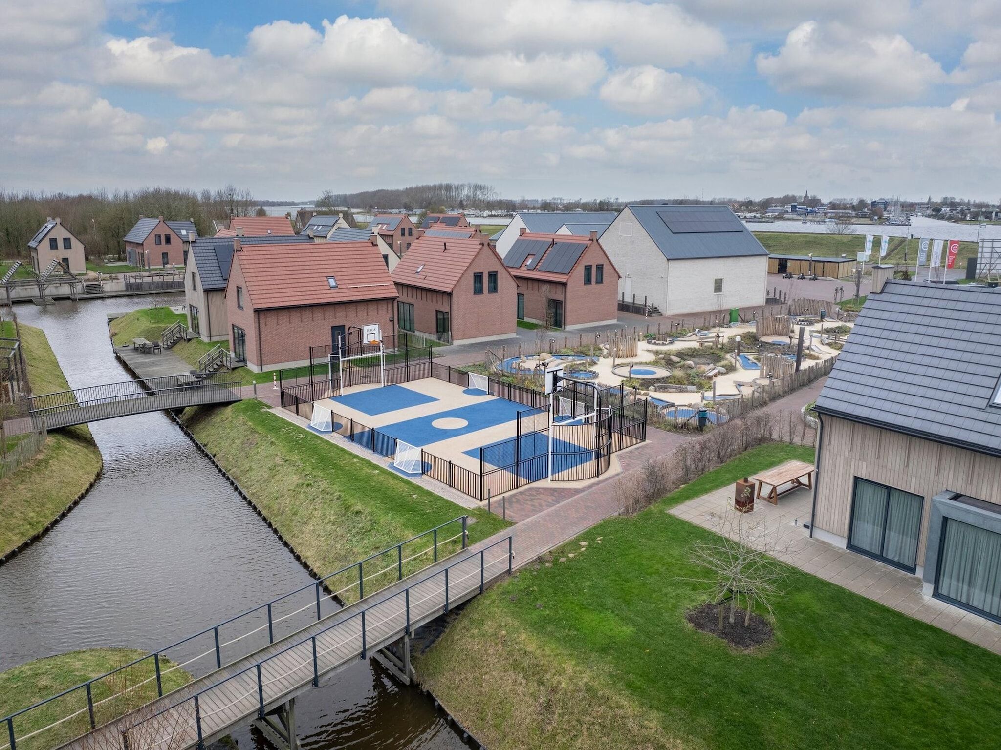 De omgeving van Park Veerse Kreek 1 in Wolphaartsdijk