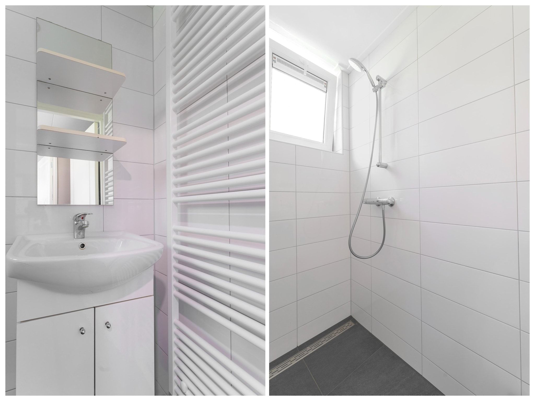 De badkamer van Familiehuis Ruighenrode in Lochem