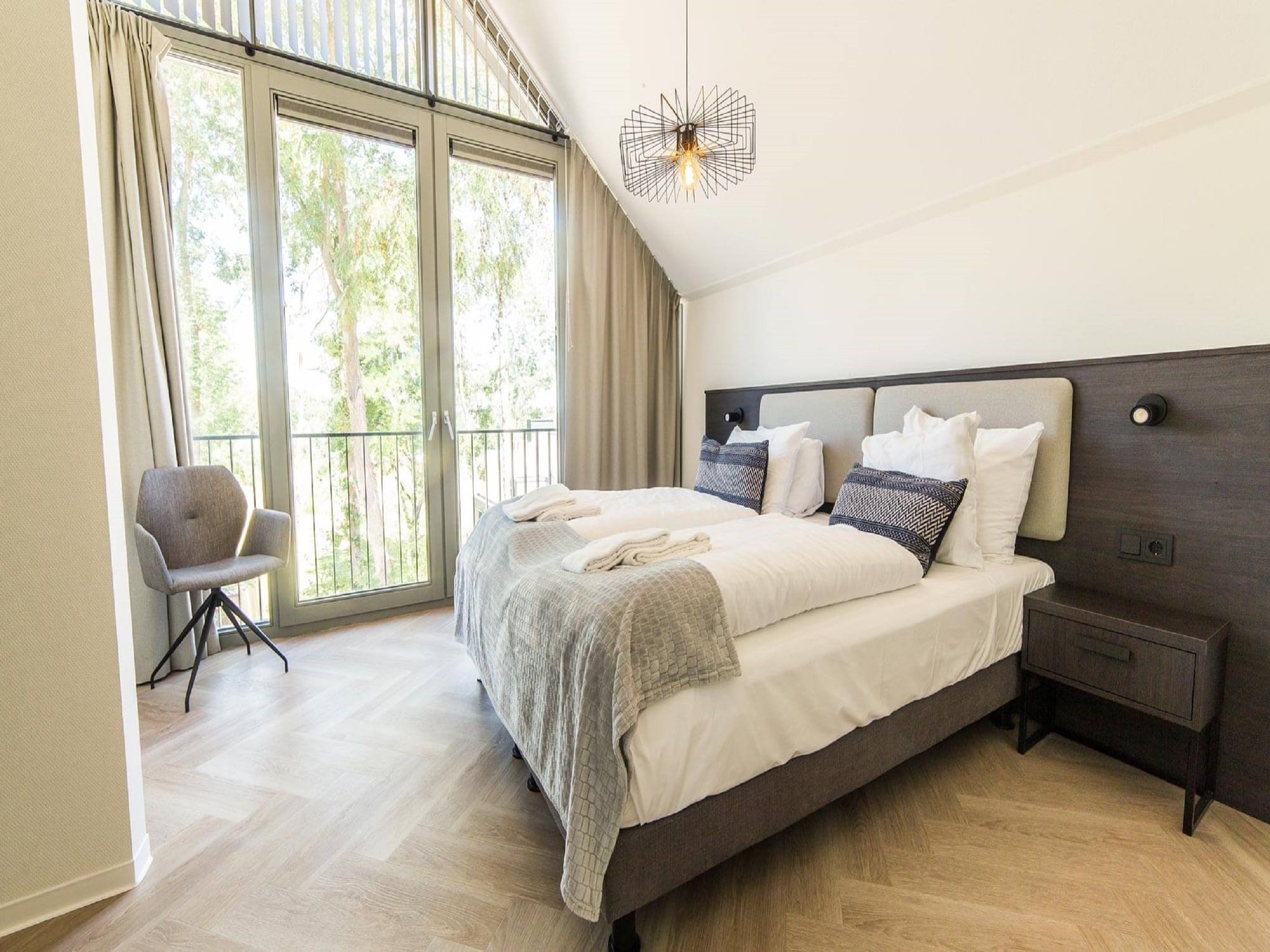 Een slaapkamer van Resort Maastricht 28 in Maastricht