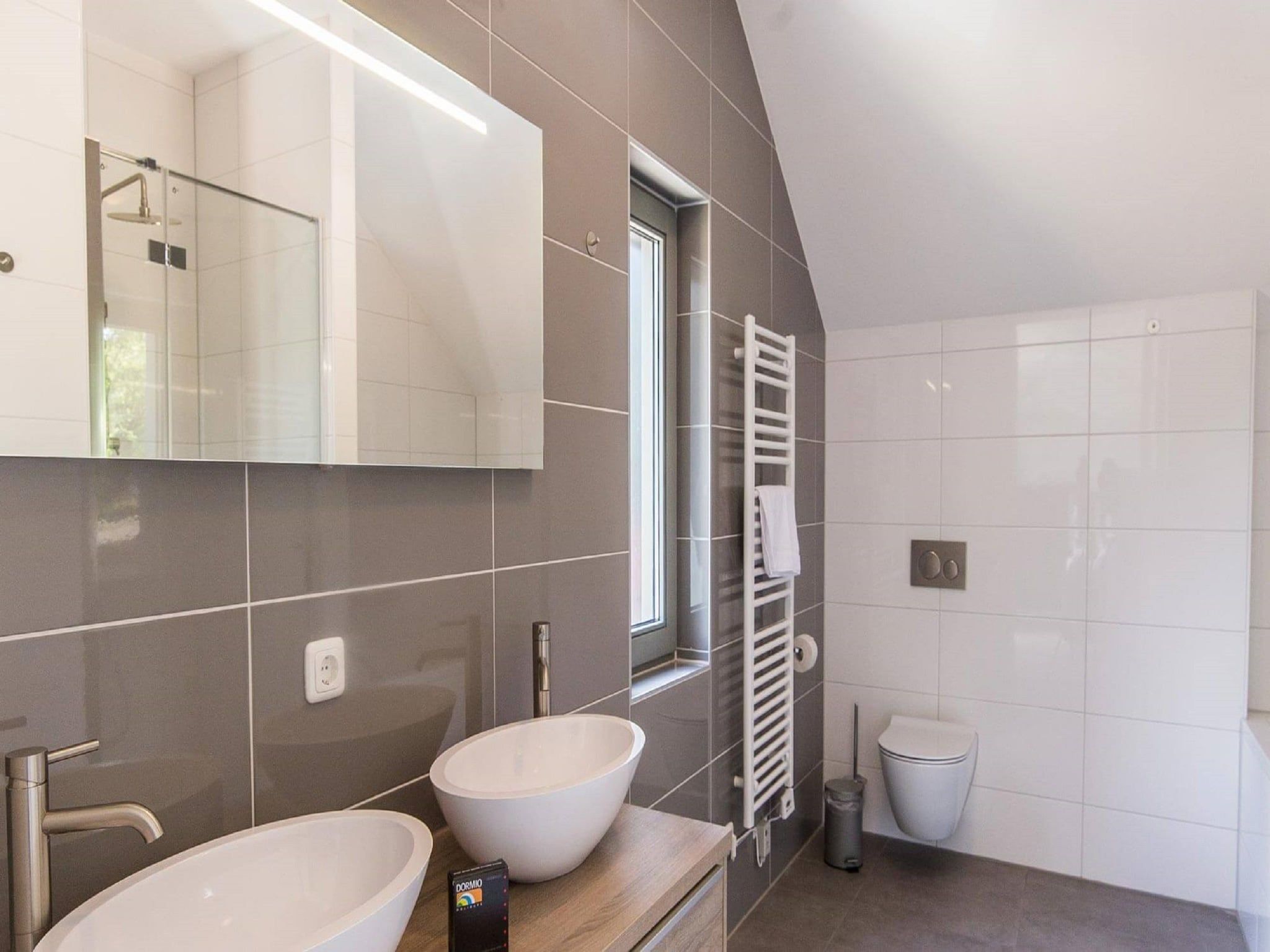 De badkamer van Resort Maastricht 28 in Maastricht