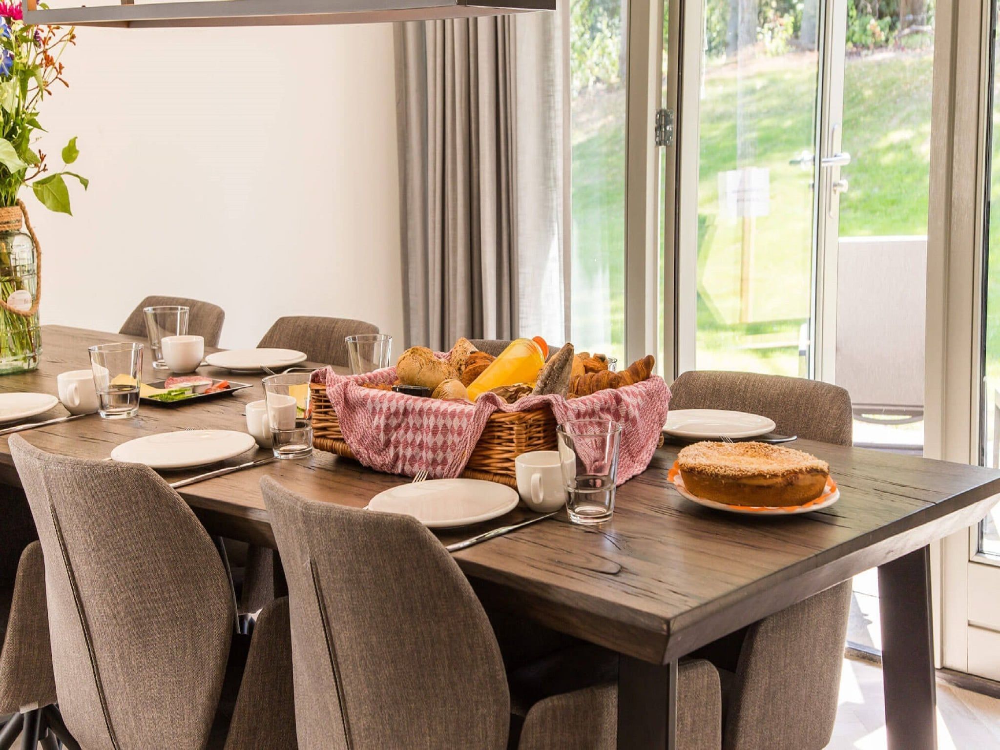 De eetkamer van Resort Maastricht 29 in Maastricht