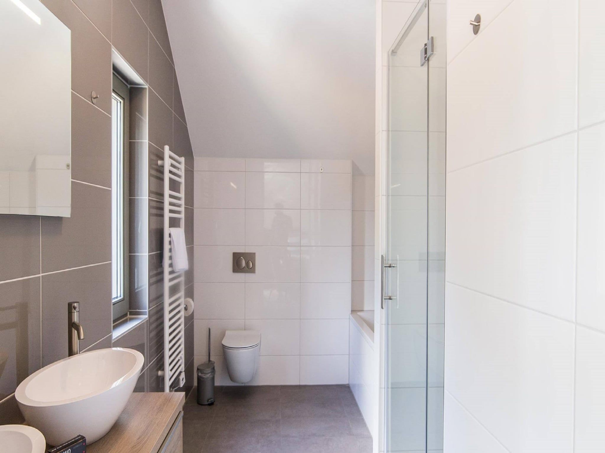 De badkamer van Resort Maastricht 30 in Maastricht