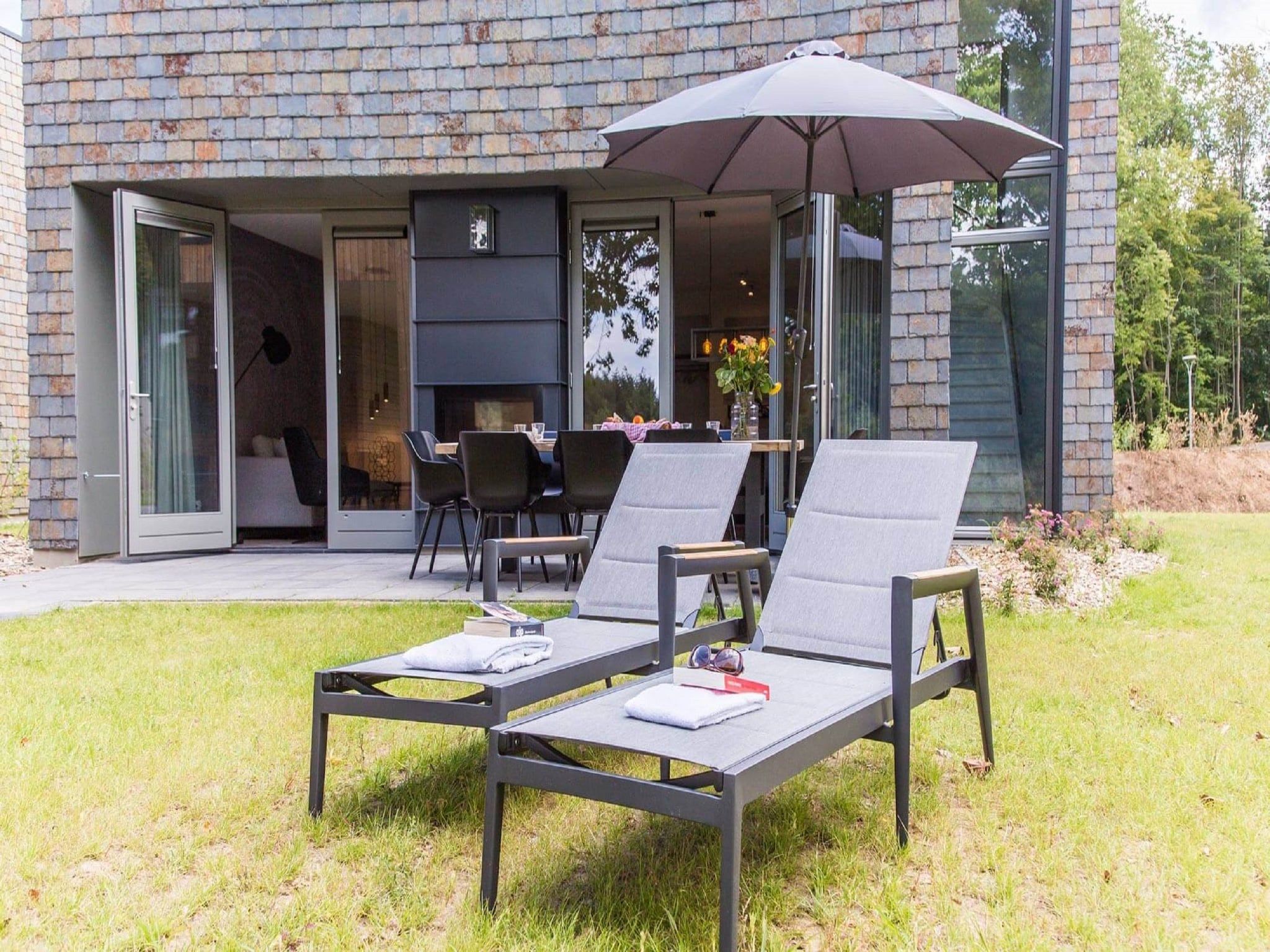 De tuin van Resort Maastricht 30 in Maastricht