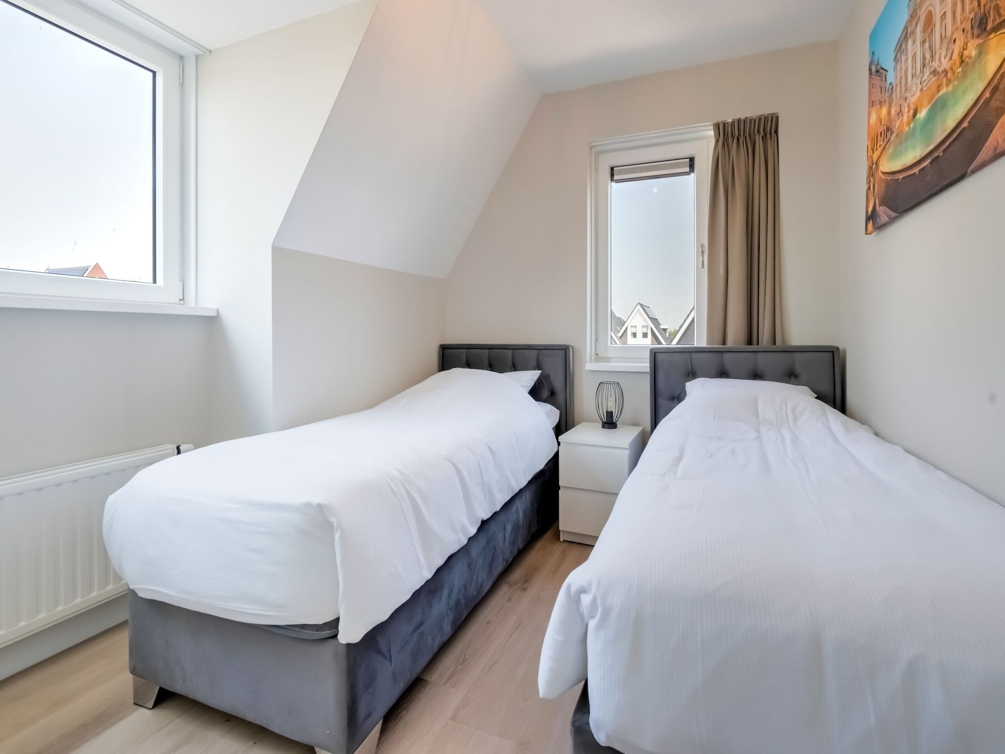 Een slaapkamer van Us winsk in Stavoren