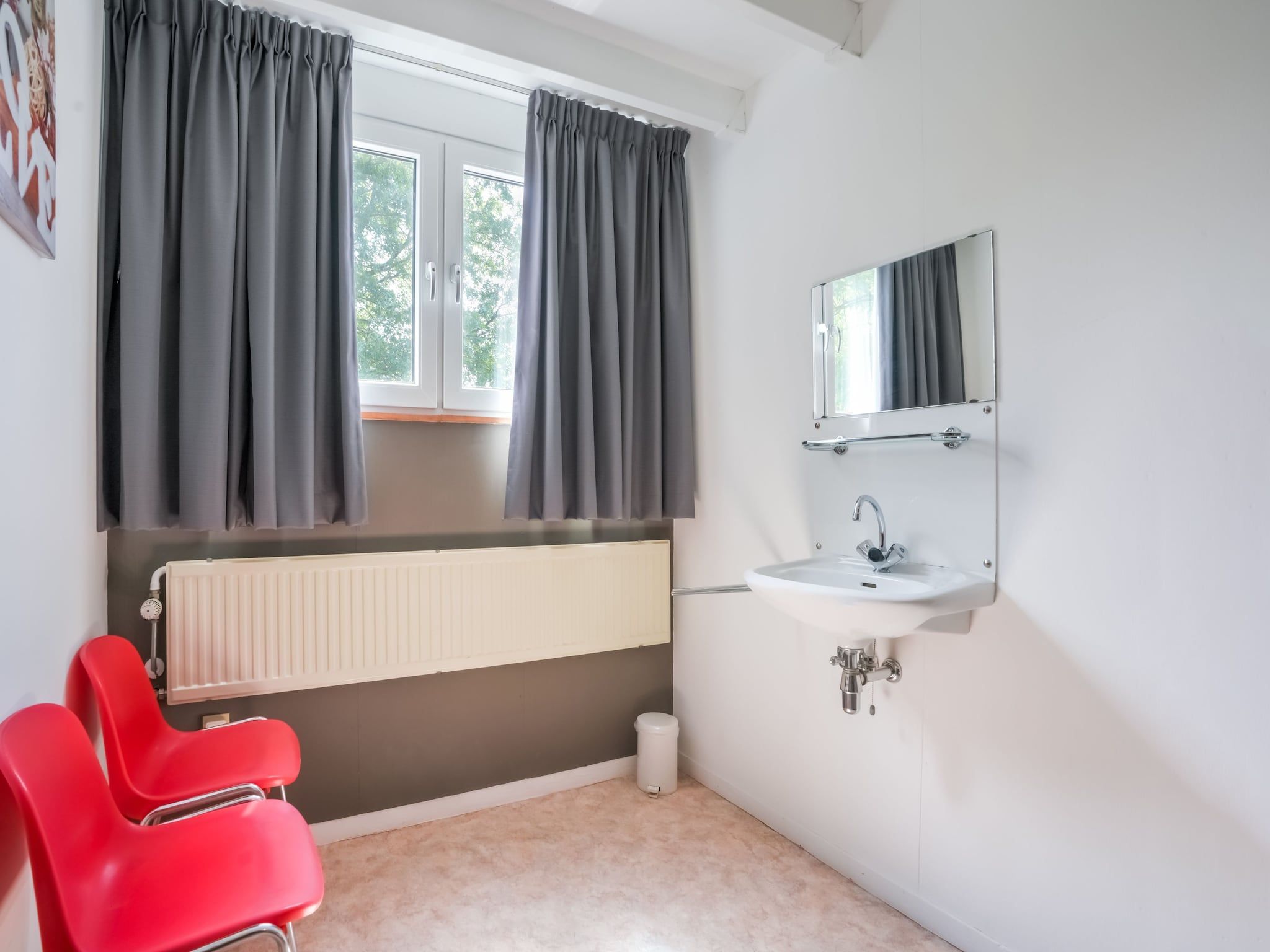 De badkamer van Waterval 8P in Ulestraten