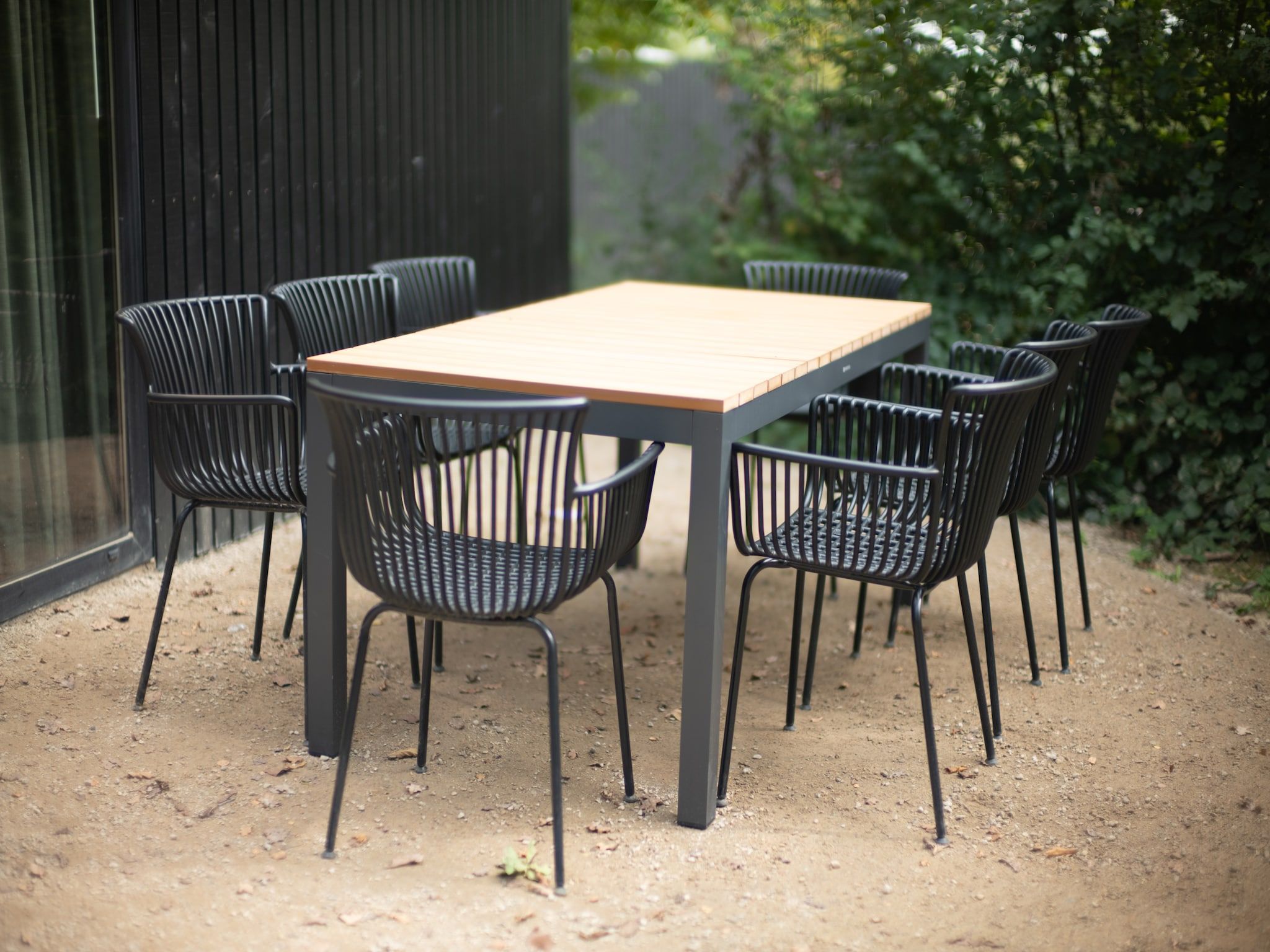 Het terras van Resort Gulpen 10 in Gulpen