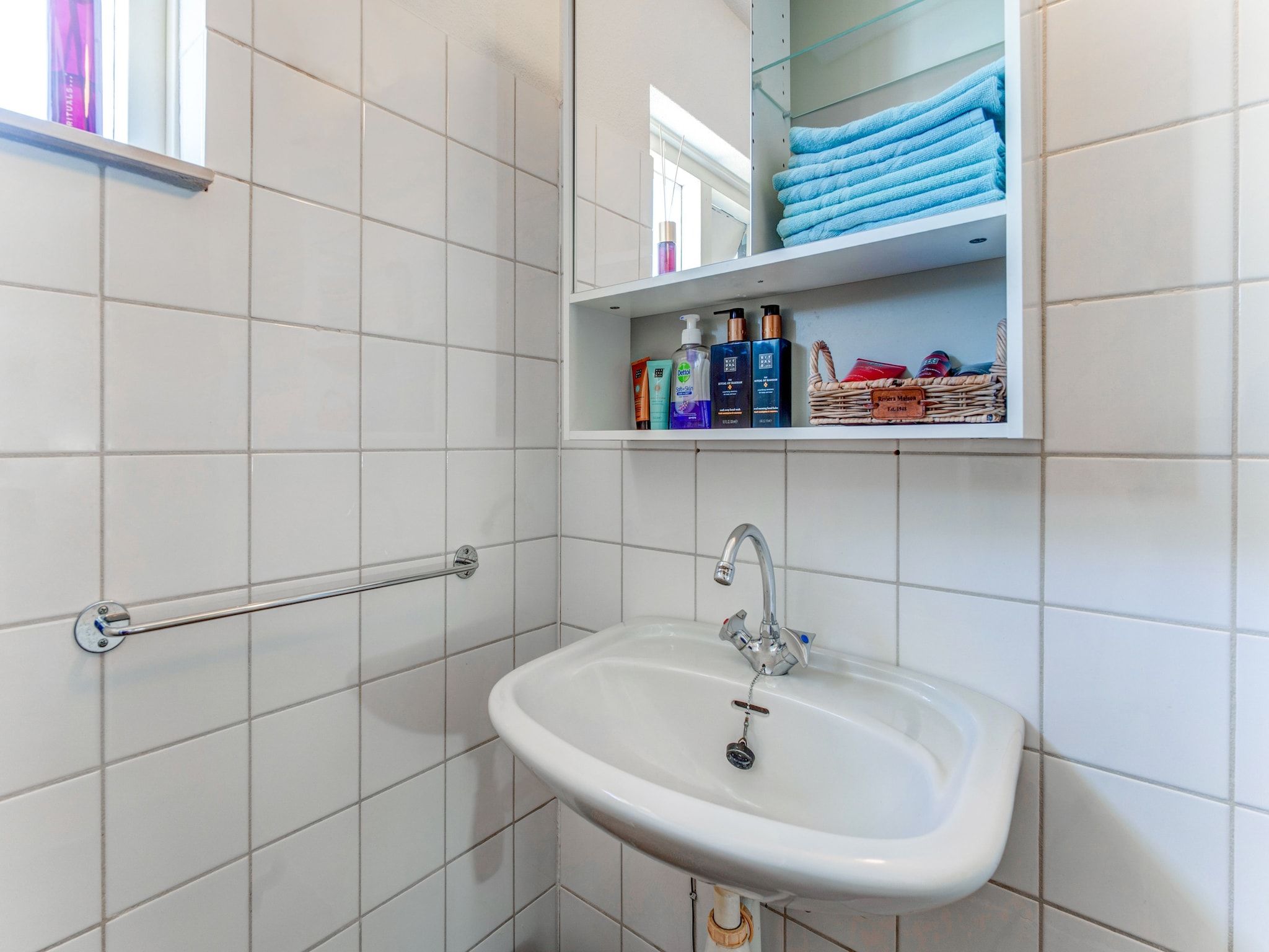 De badkamer van Gezellig  appartement in centrum Leeuwarden in Leeuwarden