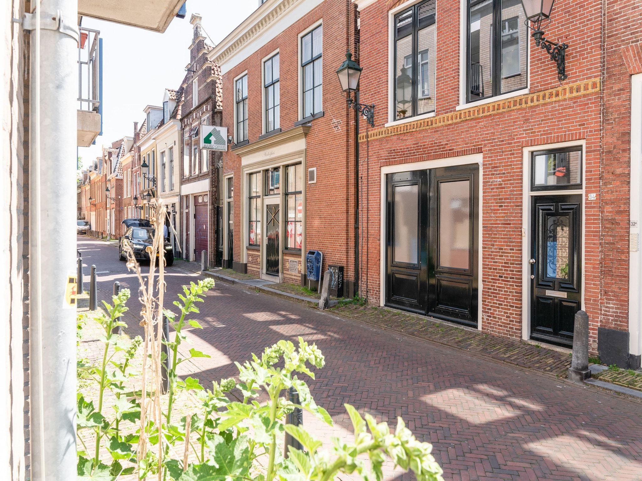 De buitenkant van Gezellig  appartement in centrum Leeuwarden in Leeuwarden